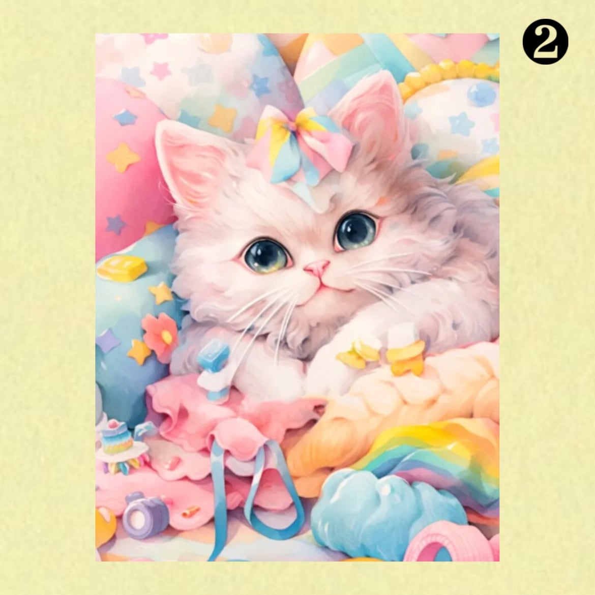 珍しい！ALLフェアリーダストダイヤモンドアートキット A3サイズ