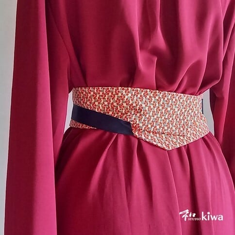 サッシュベルト 1014005 着物リメイク 和studioKIWA | wastudiokiwa