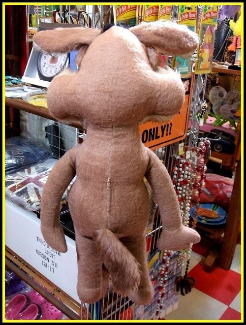 ルーニー・テューンズ】ワイリーコヨーテ/ぬいぐるみ/1971