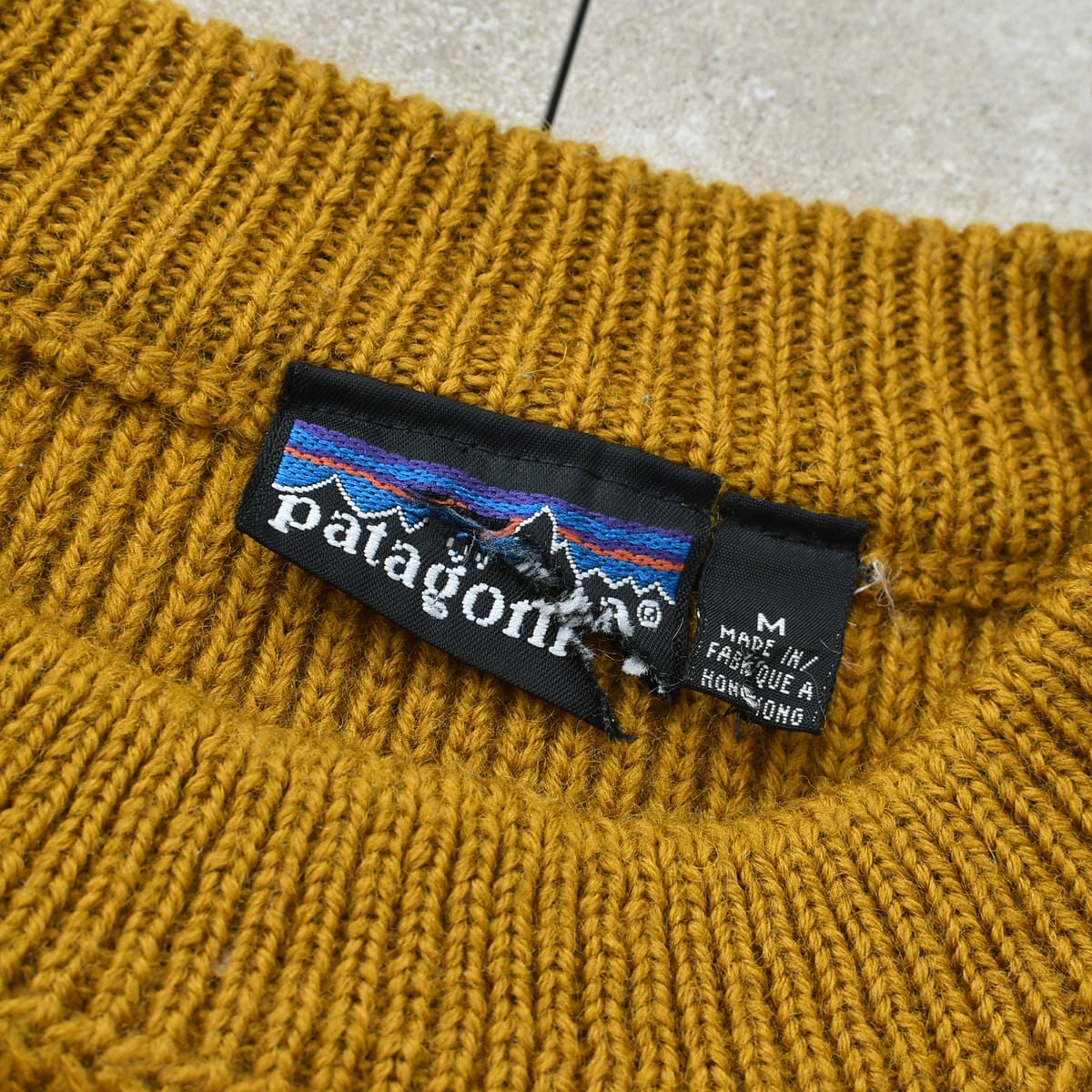 90's patagonia F1 CHAMONIX GUIDE SWEATER | 古着屋 grin days memory