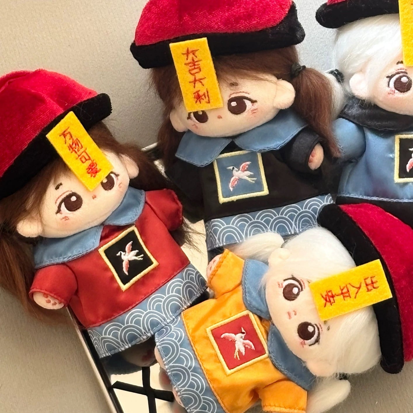 10cmぬい服】キョンシーコーデ 棉花娃娃 labubu用お洋服｜fuji berry