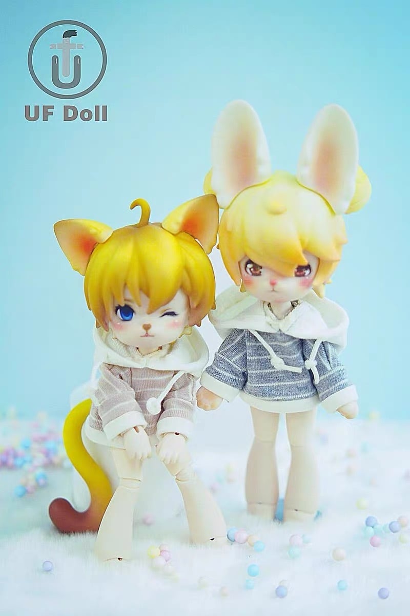 UFDOLL ヘッドあり！ノーメイク 15cm BJD 1/8 1/12 OB11 GSC オビツ11