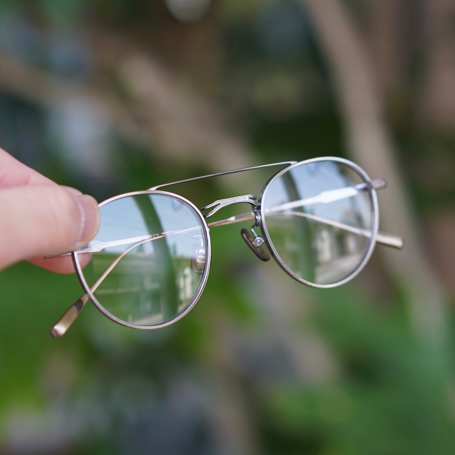 内藤熊八作 N-303W ツーブリッジ ダブルブリッジ ボストン | SEISHIDO