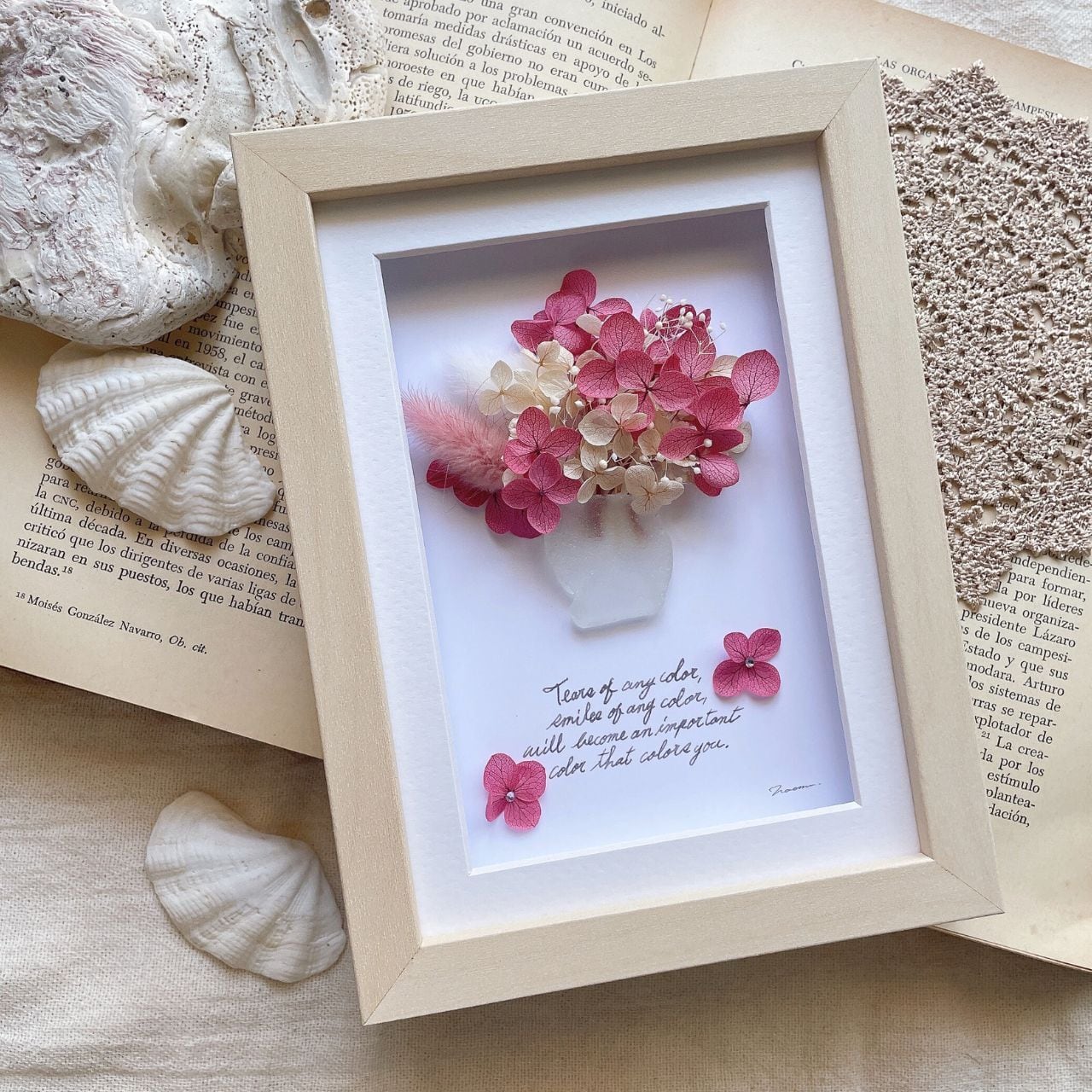 花のある生活〜 貴方を彩る【シーグラスフラワーアート】 | umihana