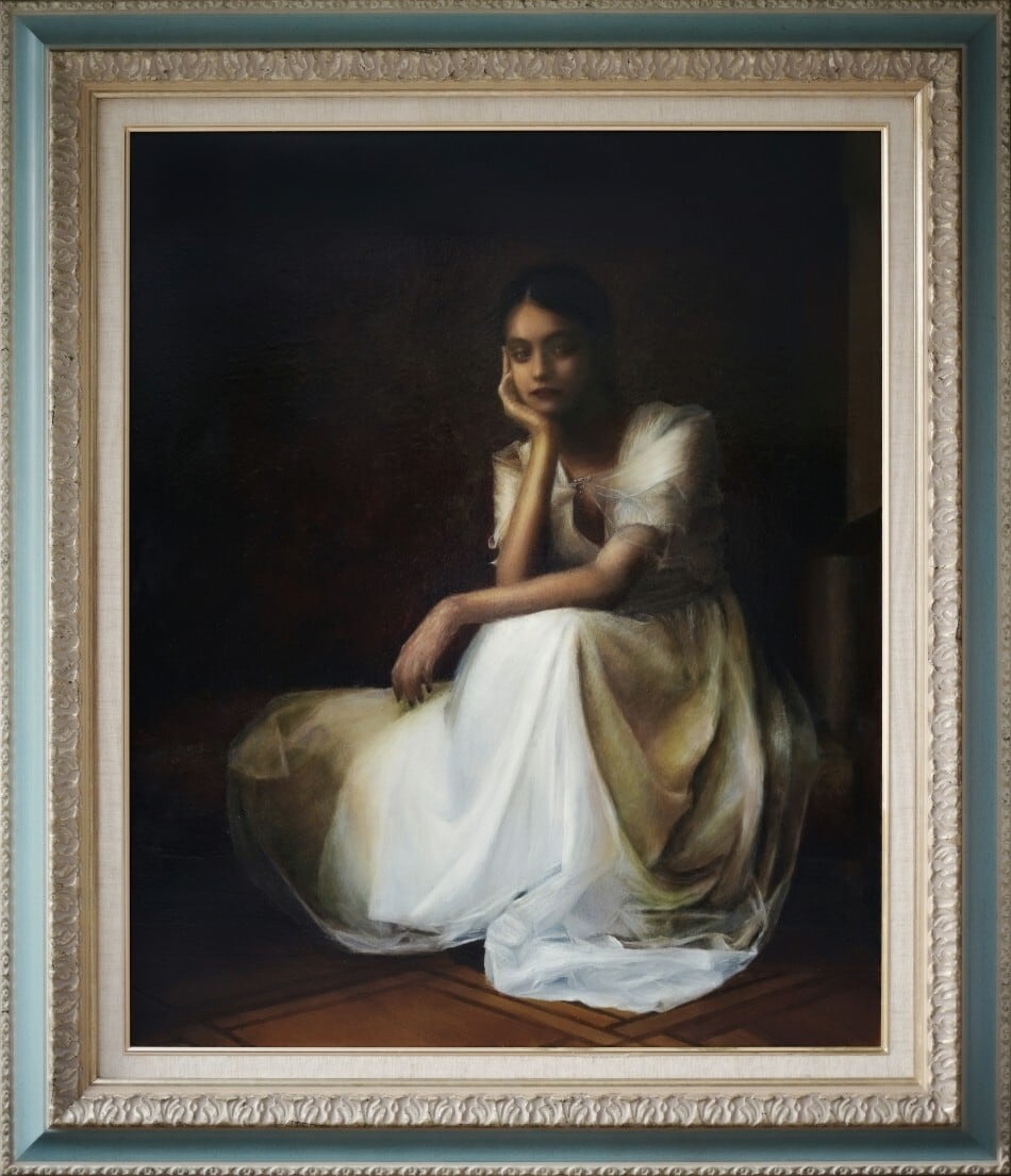 Oil painting 肉筆油彩画 写実画 真筆 真作 | kuguiart