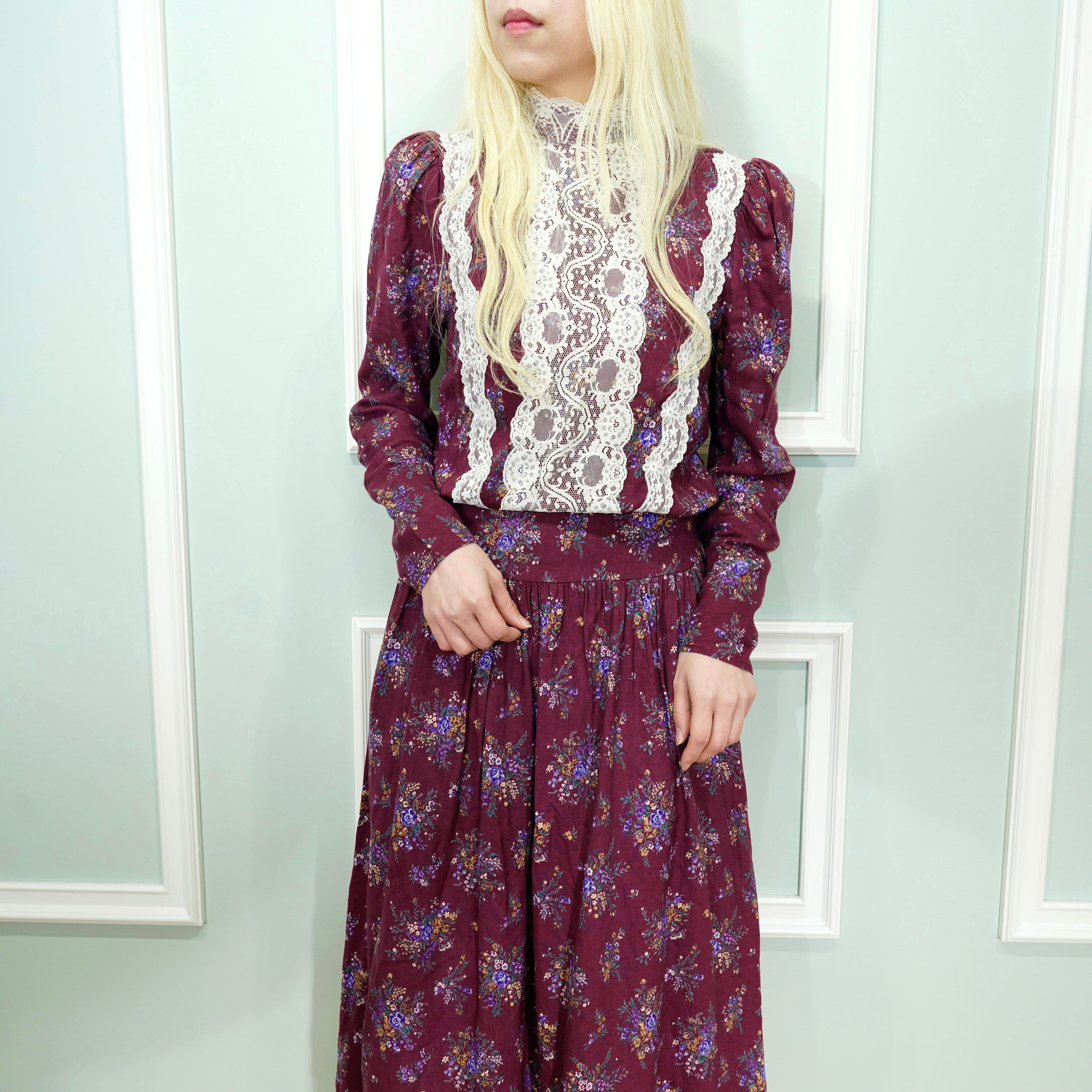 SPECIAL ITEM* GUNNE SAX by JESSICA McCLINTOCK LACE FLOWER