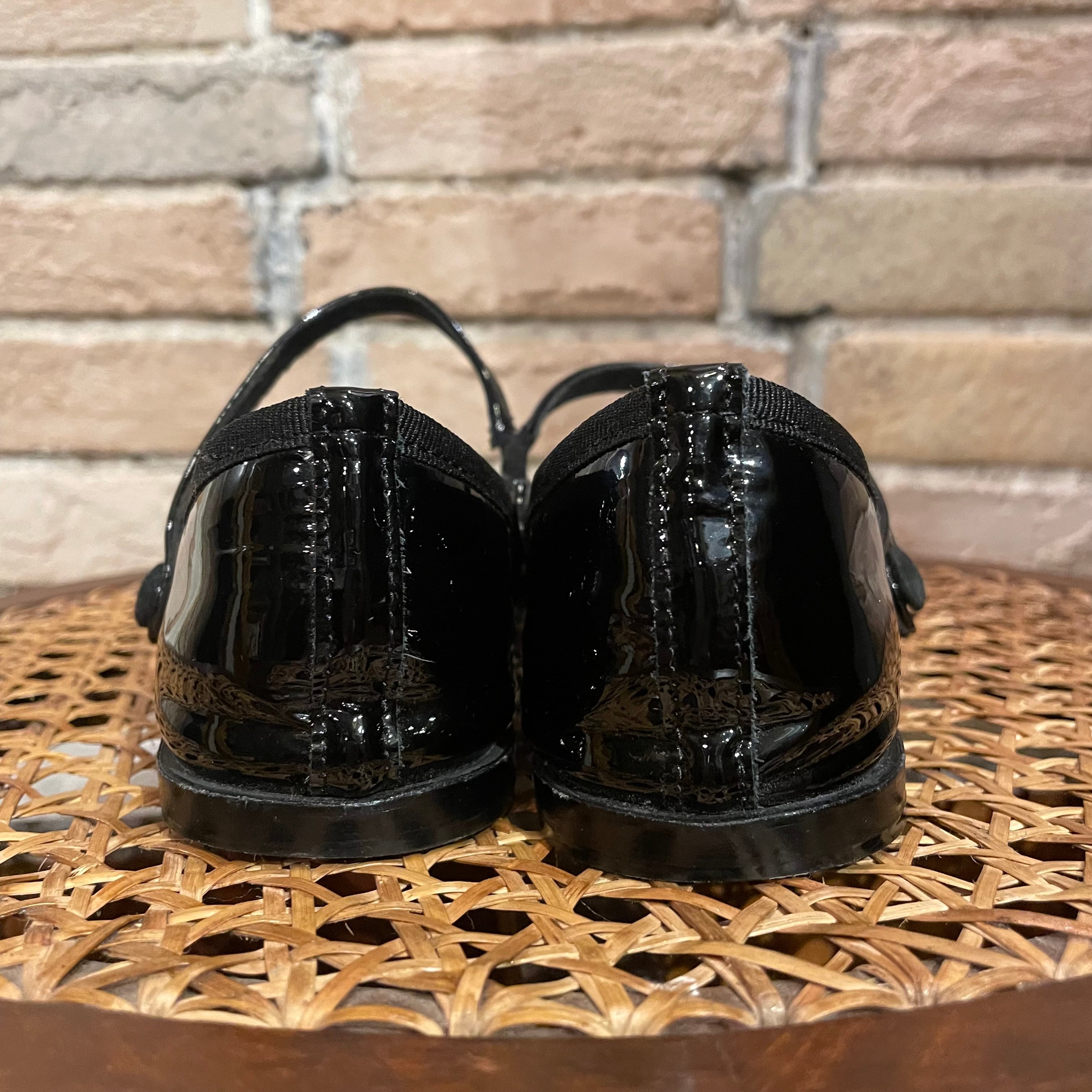 2足セットレペット カミーユエナメル35 ボルドー黒repetto レペット