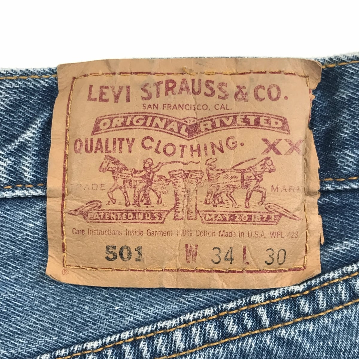 LEVI'S リーバイス 501 00年 最終 USA製 ボタン裏 553刻印 デニム