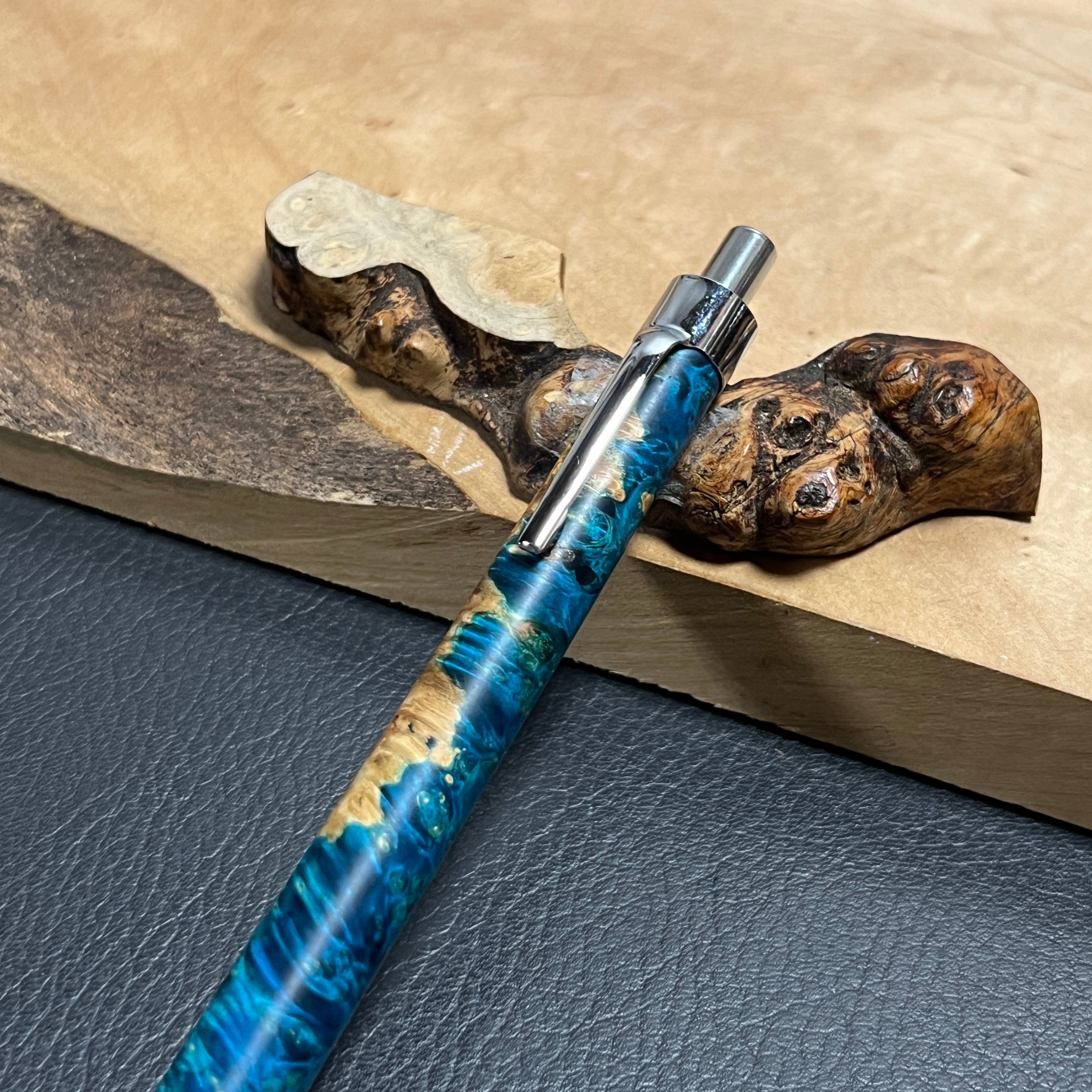 117メープルバールスタビ 木製シャーペン 最強低重心 ステンレス