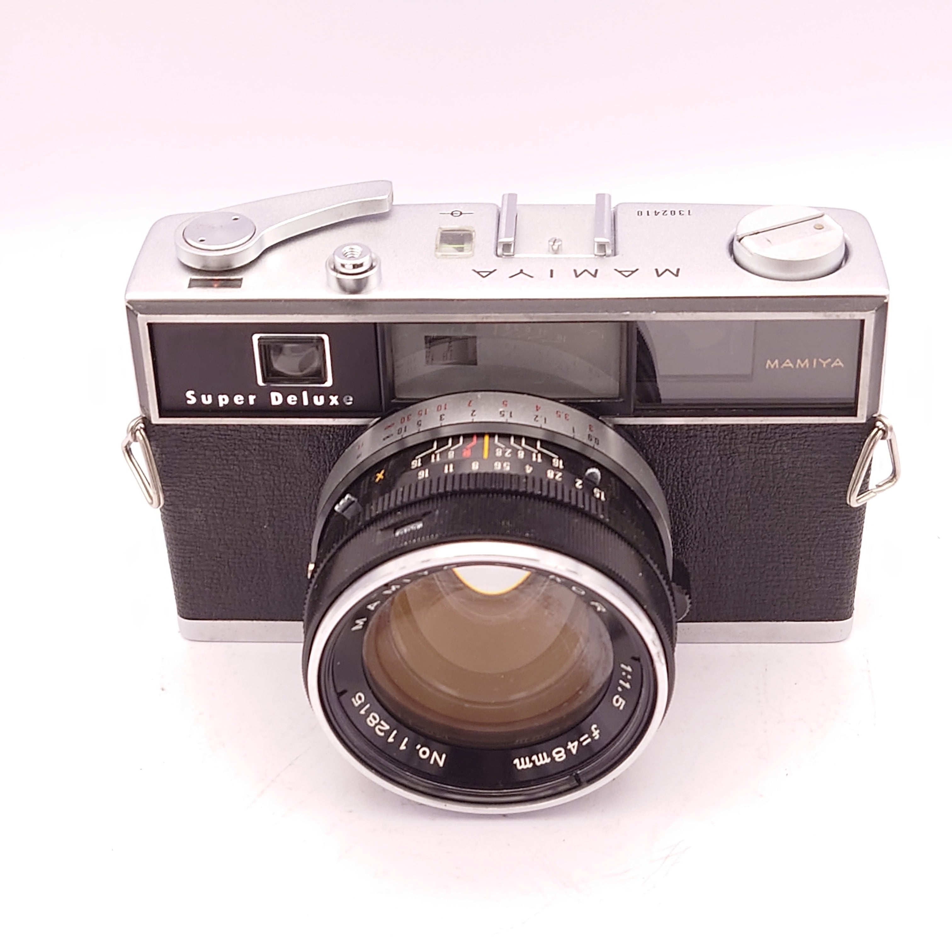 整備済み】 MAMIYA Super Deluxe SEKOR 48mm F1.5 大口径 コンパクト