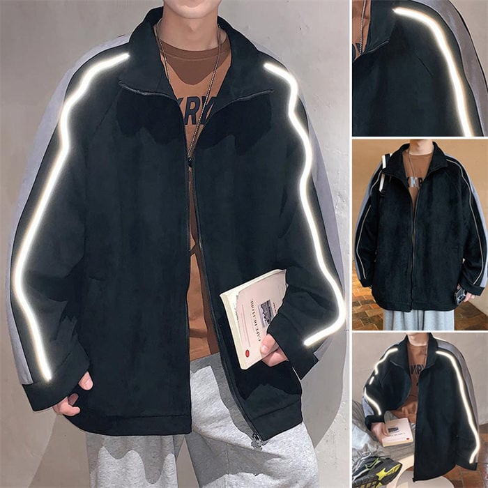 トラックジャケット アウター ジャケット メンズ 4色 S-3XLsize ジップ