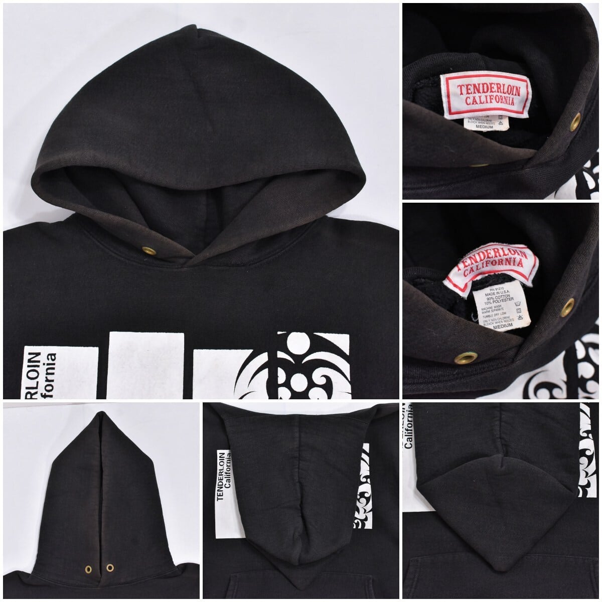 TENDERLOIN テンダーロイン ボルネオスカル プリント リバースタイプ