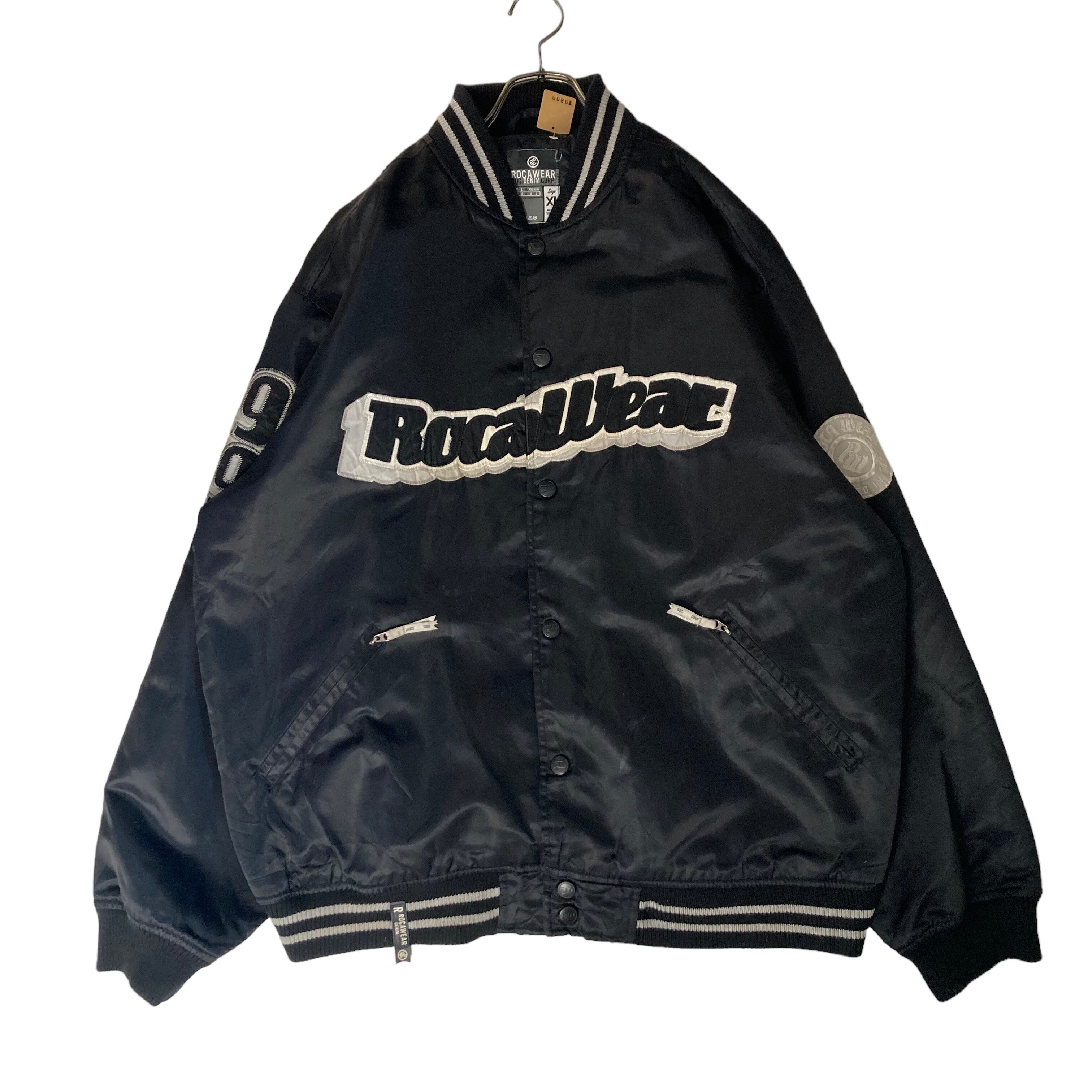 ROCAWEAR ナイロンスタジャン XL 刺繍 | 古着屋OLDGREEN