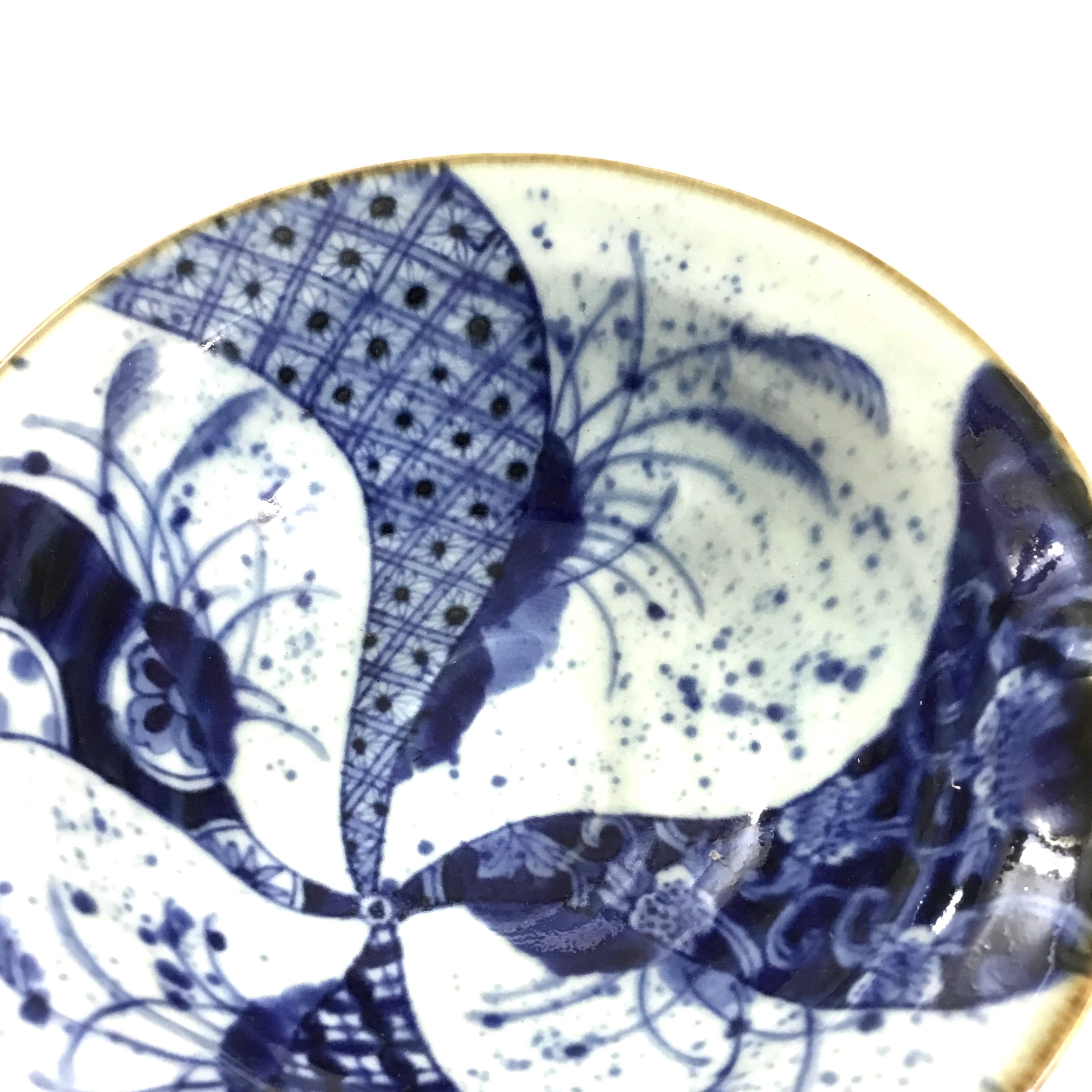 捻り祥瑞菓子鉢 | 藍の器 青雅堂