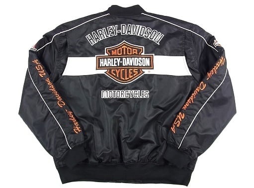 90's HARLEY DAVIDSON MOTOR CYCLES ハーレー ダビッドソン ナイロン