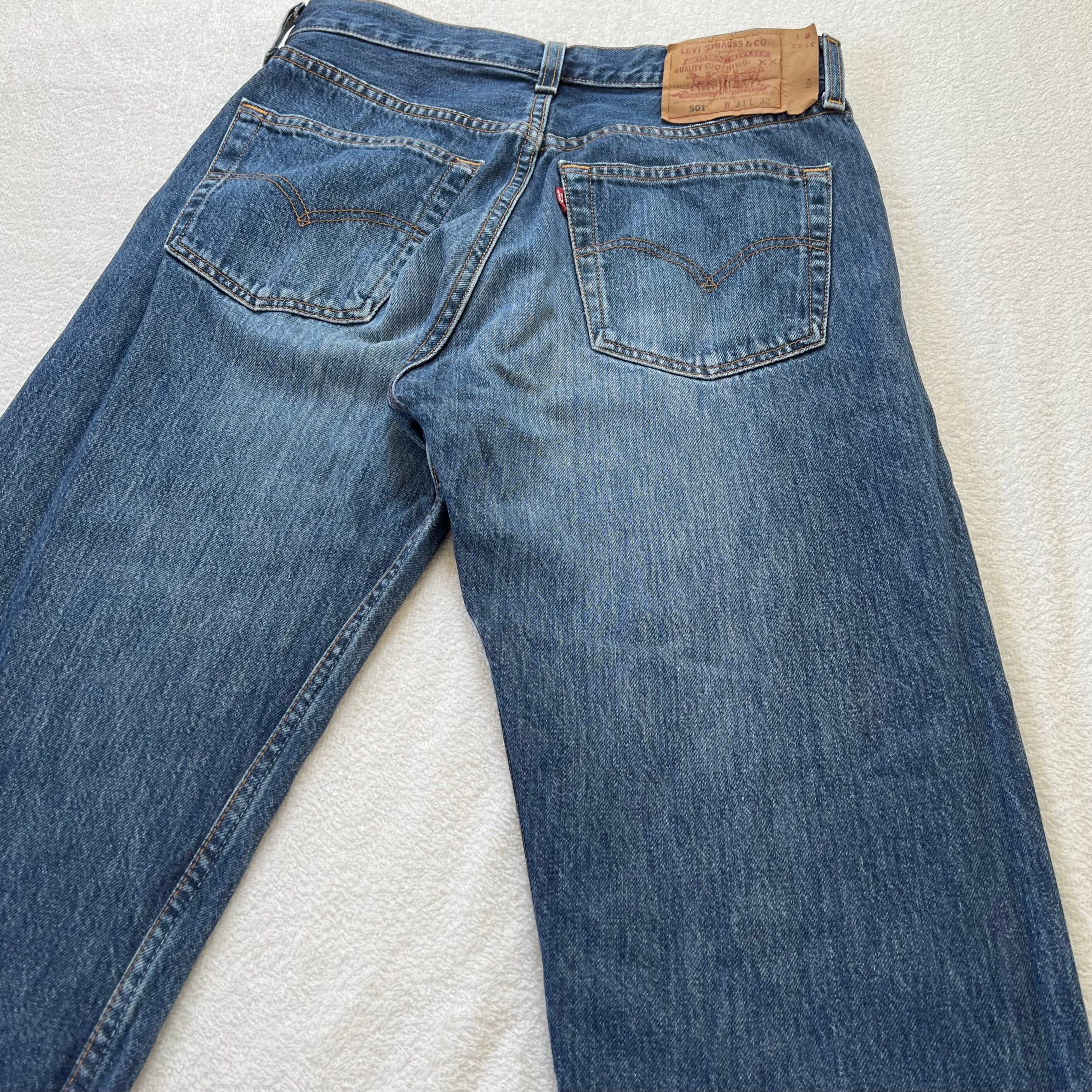 Levi's 501 USA製 W31 リーバイス デニム ジーンズ 90's 濃紺 | 古着屋