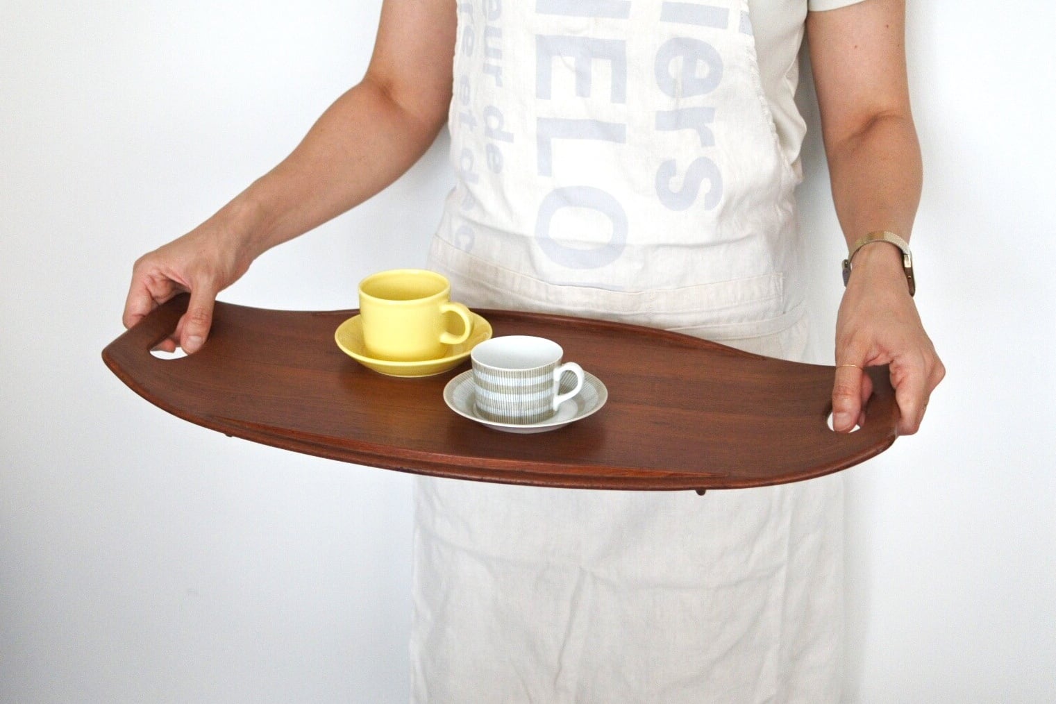 最終値下げ】デンマーク製 DANSK IHQ クイストゴー802チークトレイ