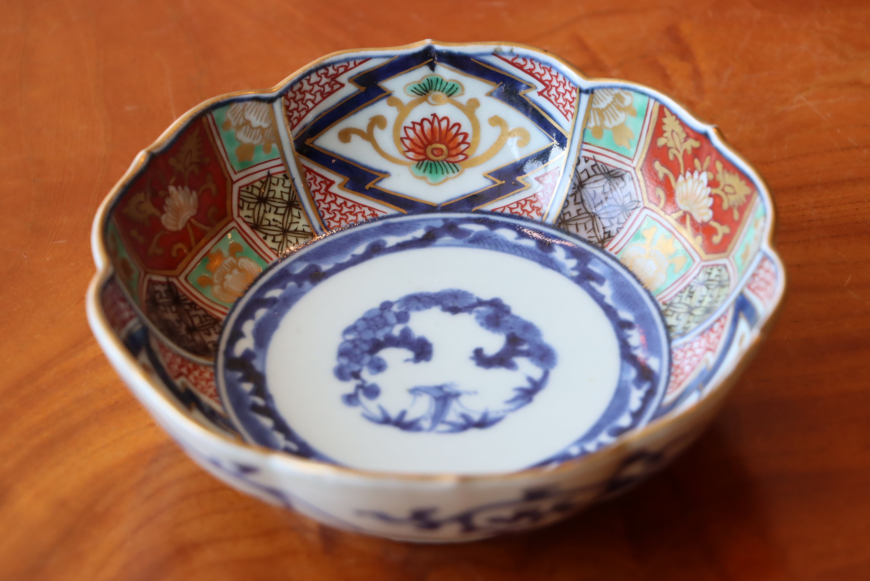 膾皿 古伊万里 色絵 花松竹梅文 | (有)新原美術