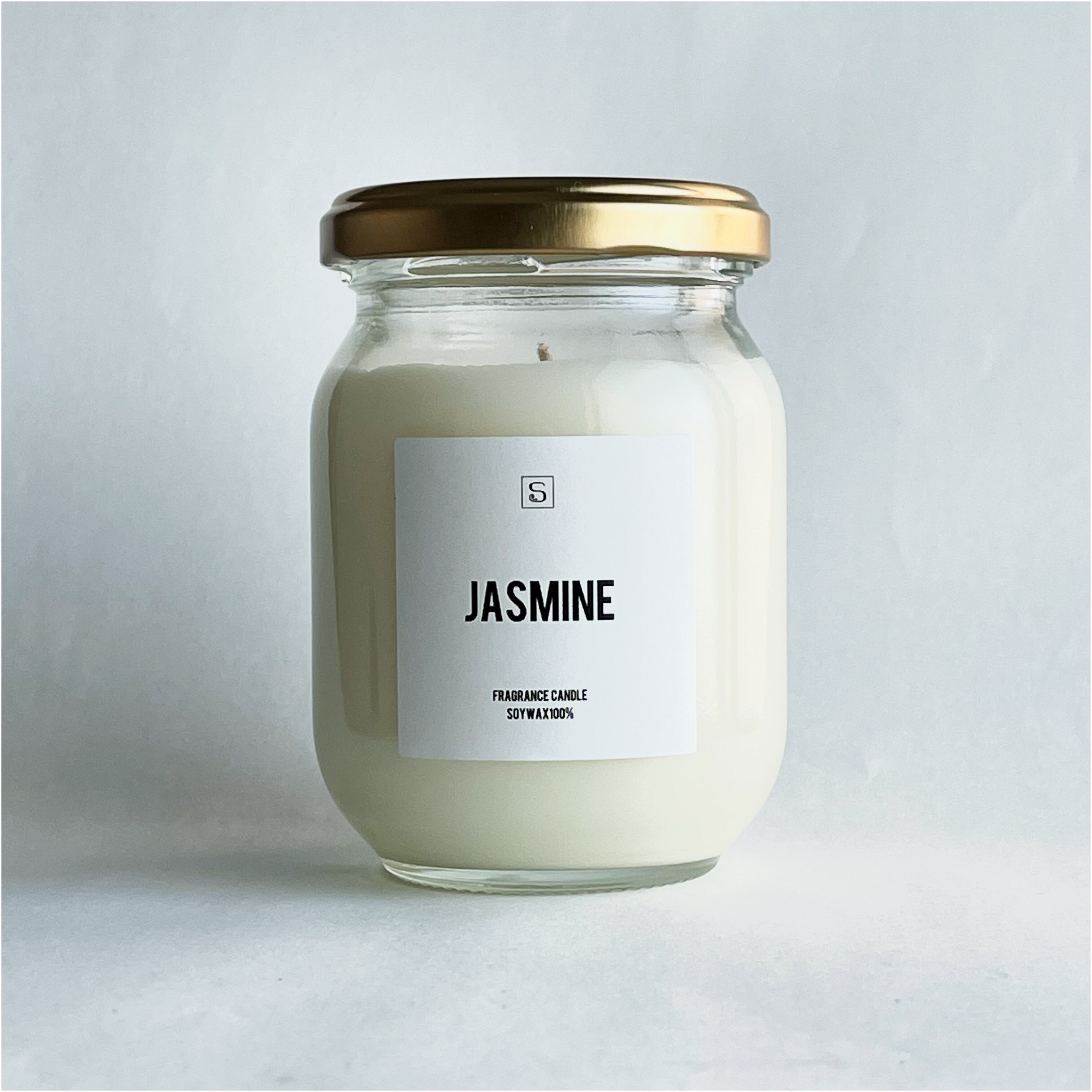 ジャスミンの香り【アロマキャンドル／ソイワックス100%】 | S.candle