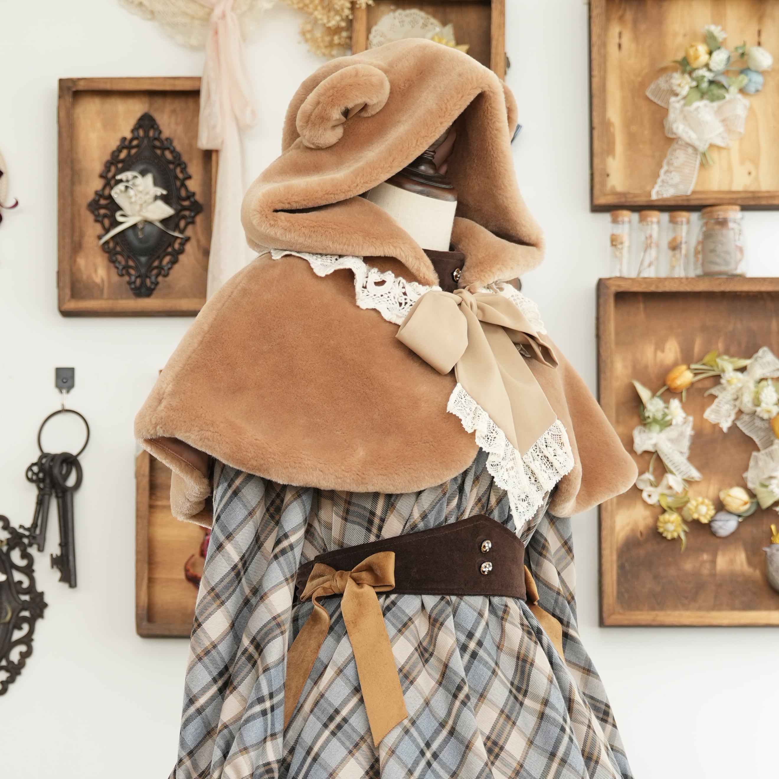 トレインマーチ くまちゃんケープ | HoshibakoWorks