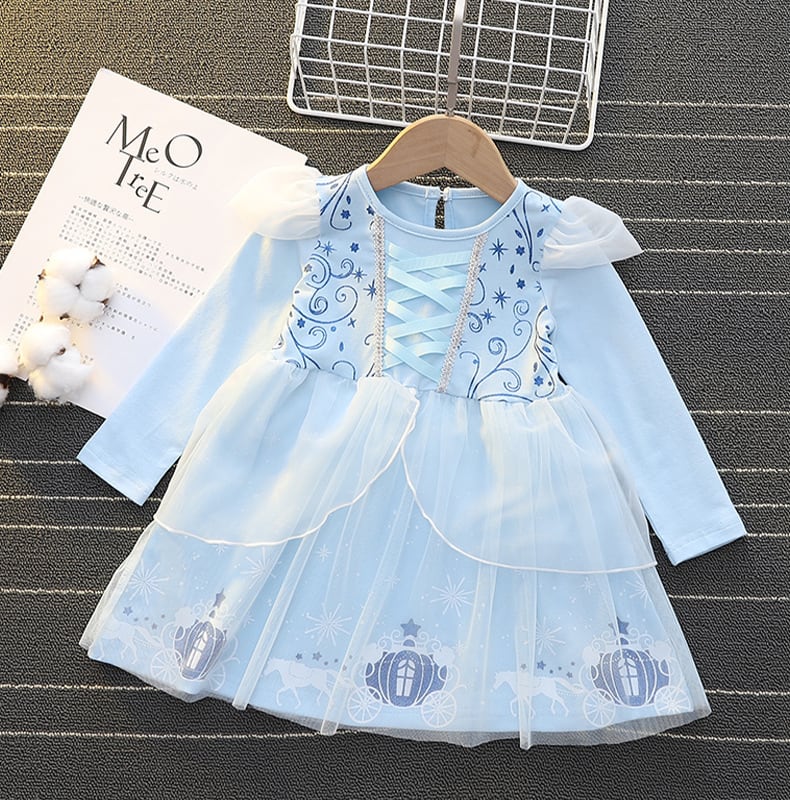 シンデレラ ワンピース サイズ110 120 130 部屋着 子供服 キッズ