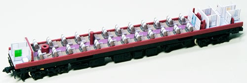 メイクアップシール「JR 489系 特急電車 あさま 9両セット」（TOMIX