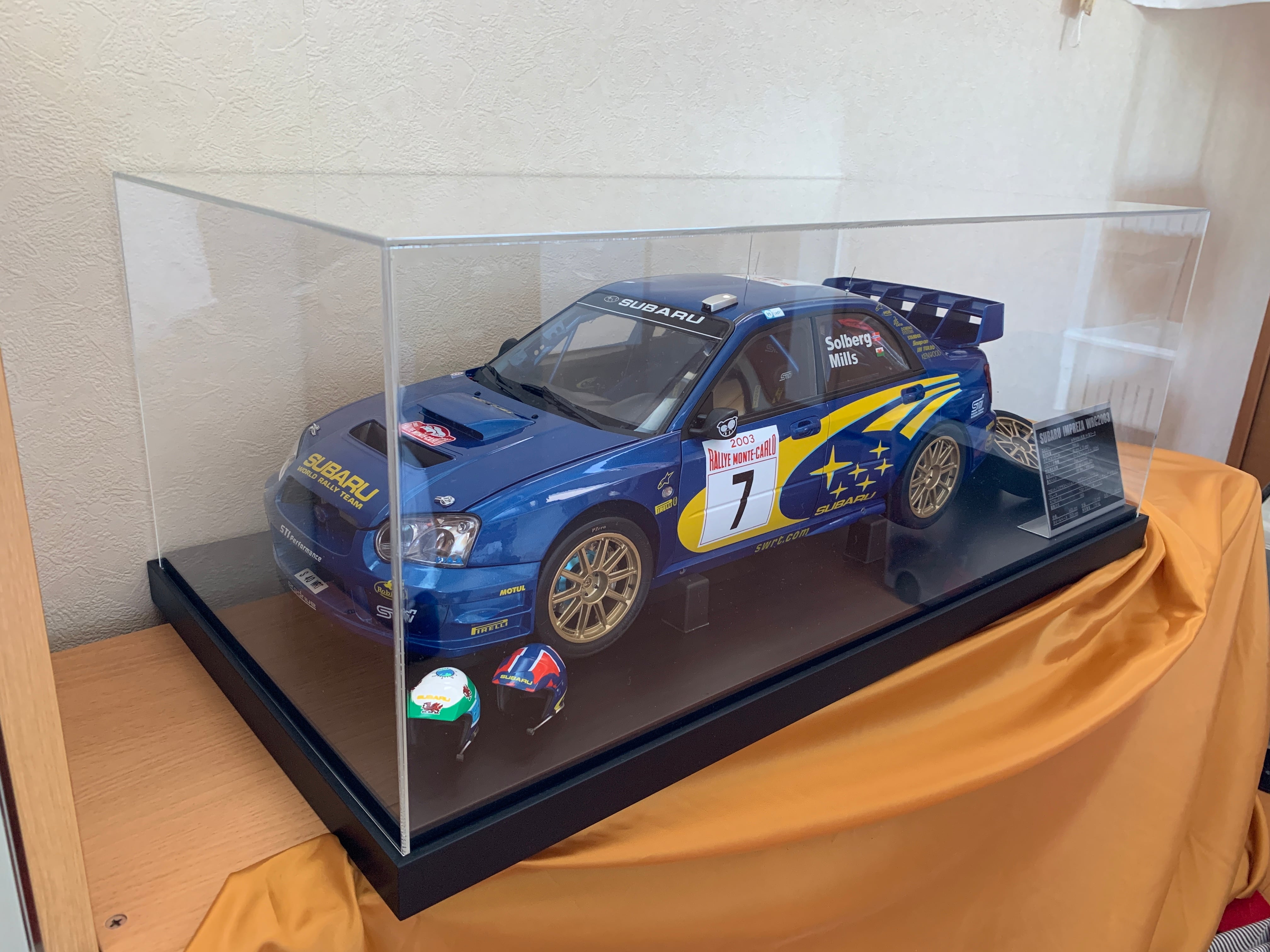 アシェット「スバルインプレッサを作る」にピッタリのアクリケース