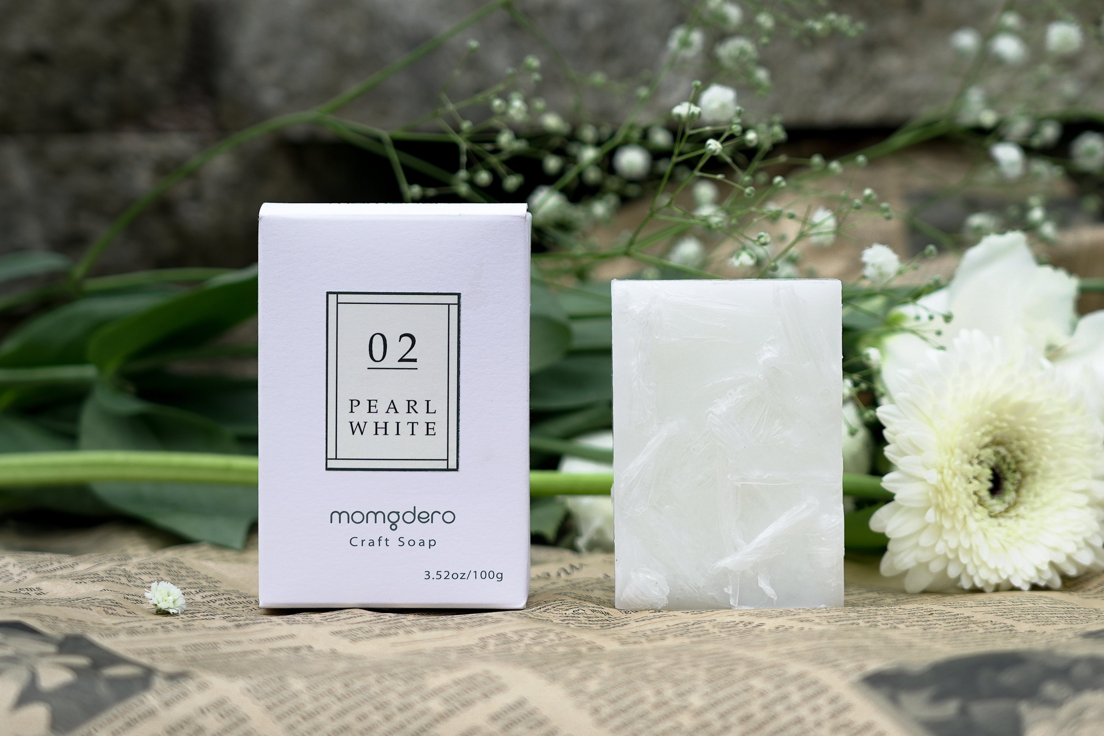 Savon en perle Blancheur 洗顔石鹸150g Savon en perle Blancheur