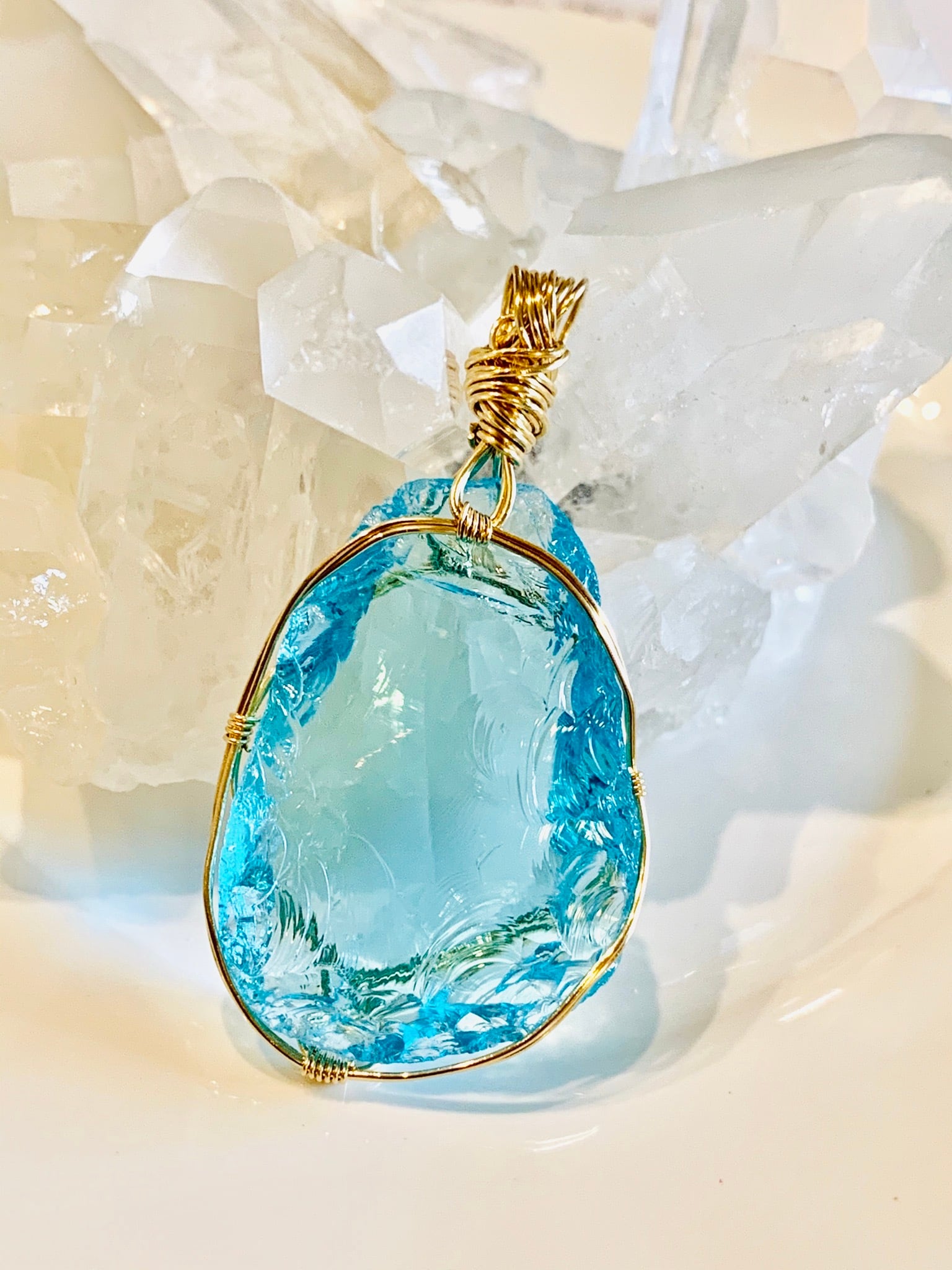 アンダラクリスタルペンダントトップ | SEEDS OF HAPPINESS.m