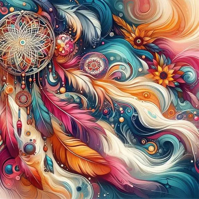 フェアリーダストビーズ入り樹脂ビーズ ダイヤモンドアートキット