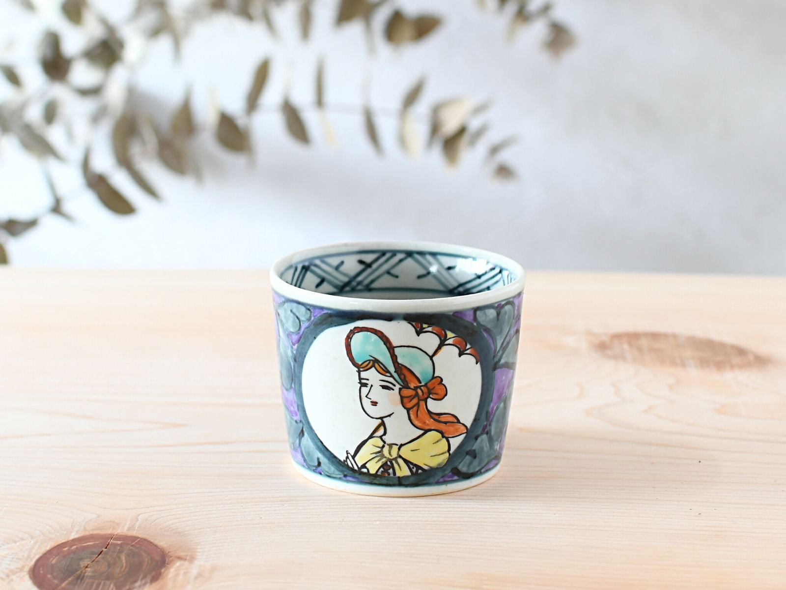 ARITAYAKI STOREオリジナル＊ 有田焼 円左エ門窯 手描き 南蛮人