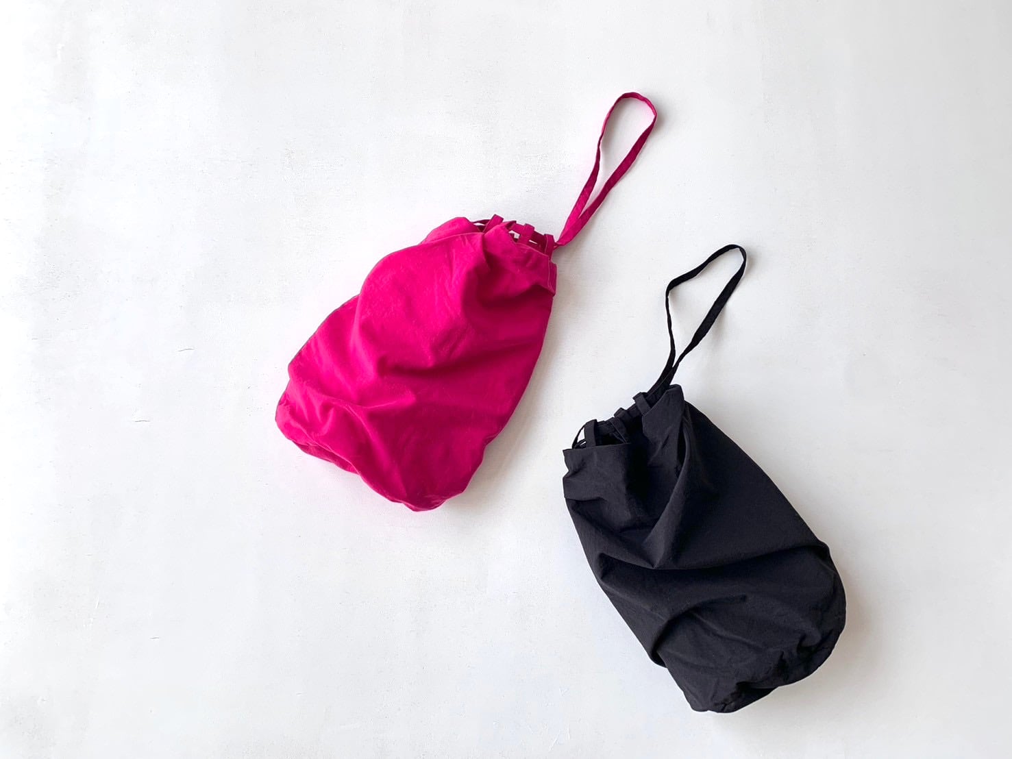 DDUD】ナイロンタッサー/ガーメントダイ 巾着_3 / ZY_UD10BT