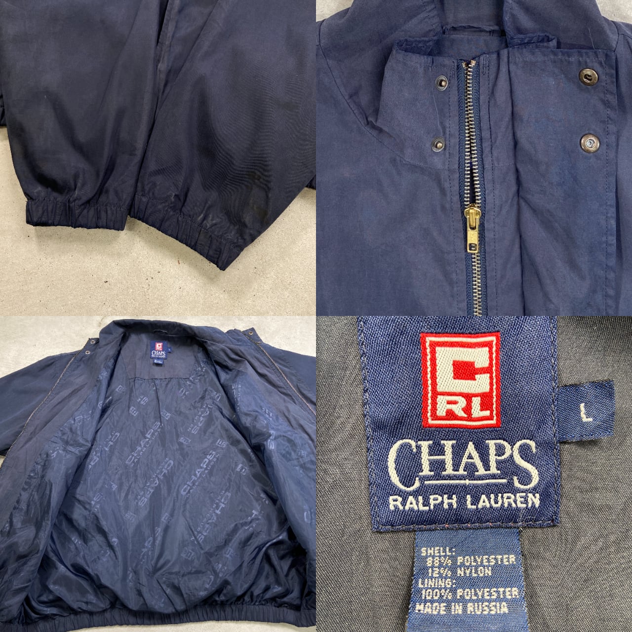 90年代 CHAPS RALPH LAUREN チャップス ラルフローレン スイングトップ
