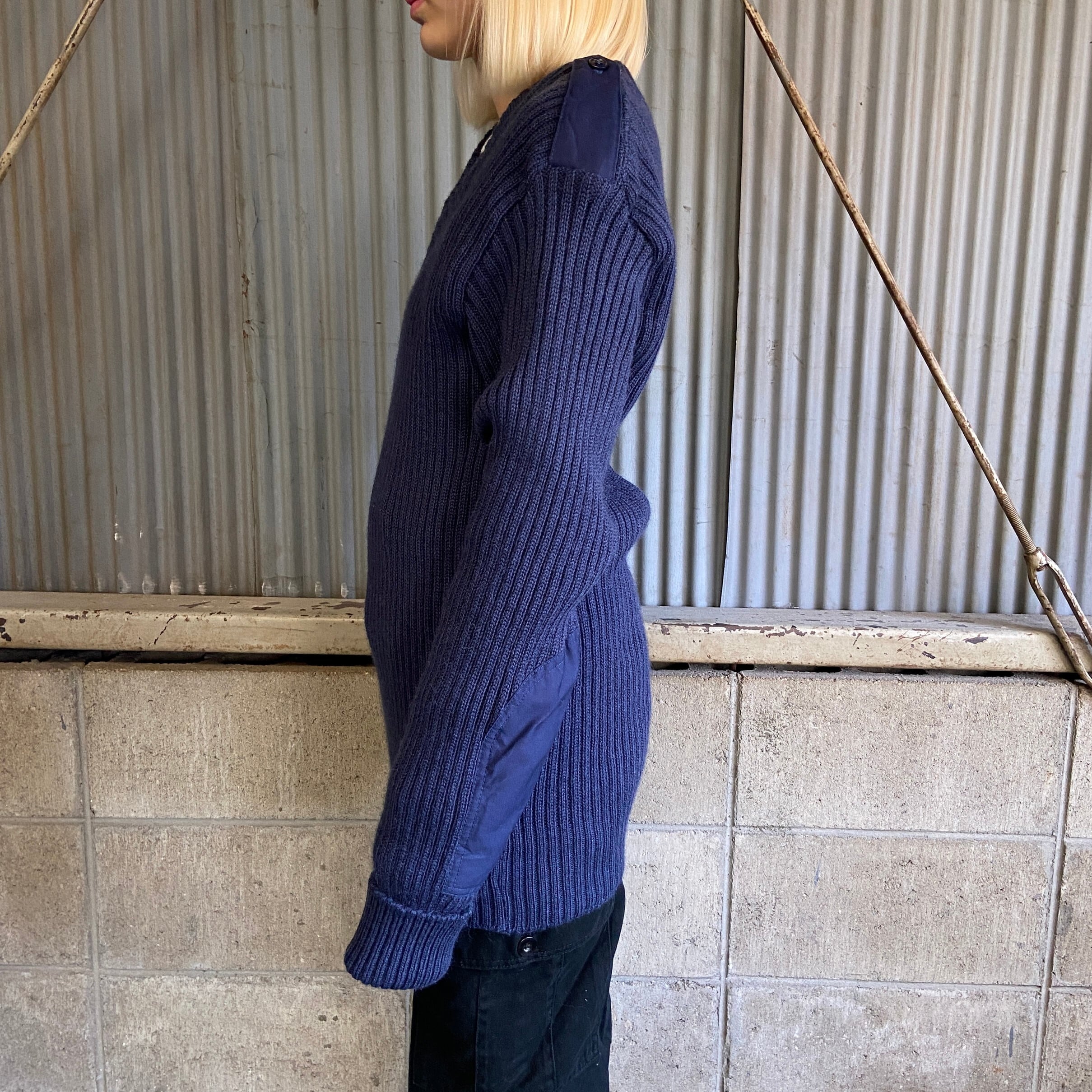 英国製 BRIGADE コマンドセーター ミリタリー ウールニットセーター