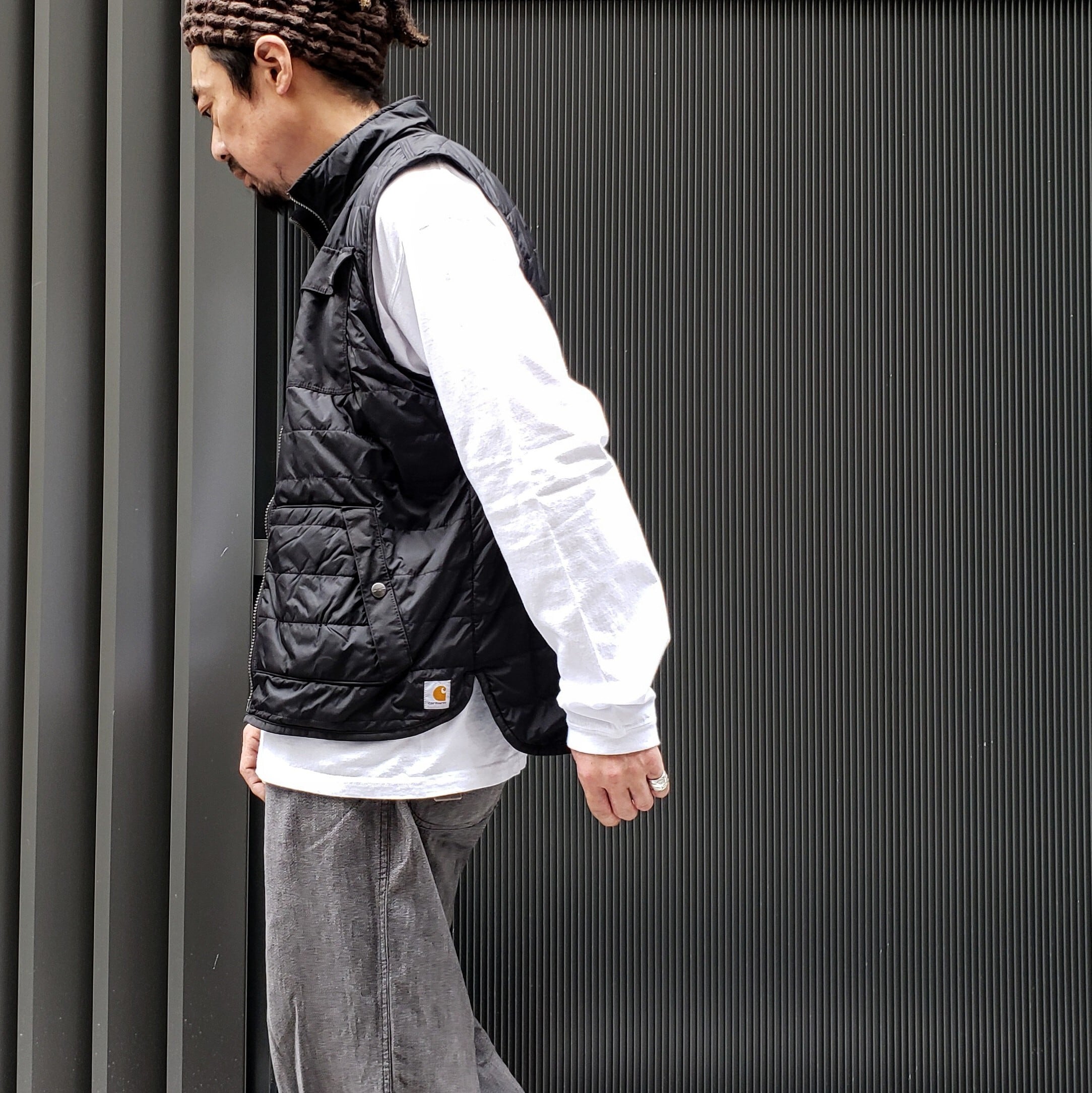 カーハート ベスト リバーシブル 古着 