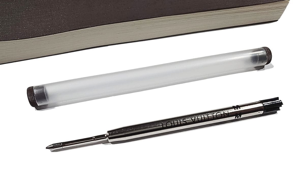 替え芯付 LOUIS VUITTON ルイヴィトン LV ツイスト式 ボールペン