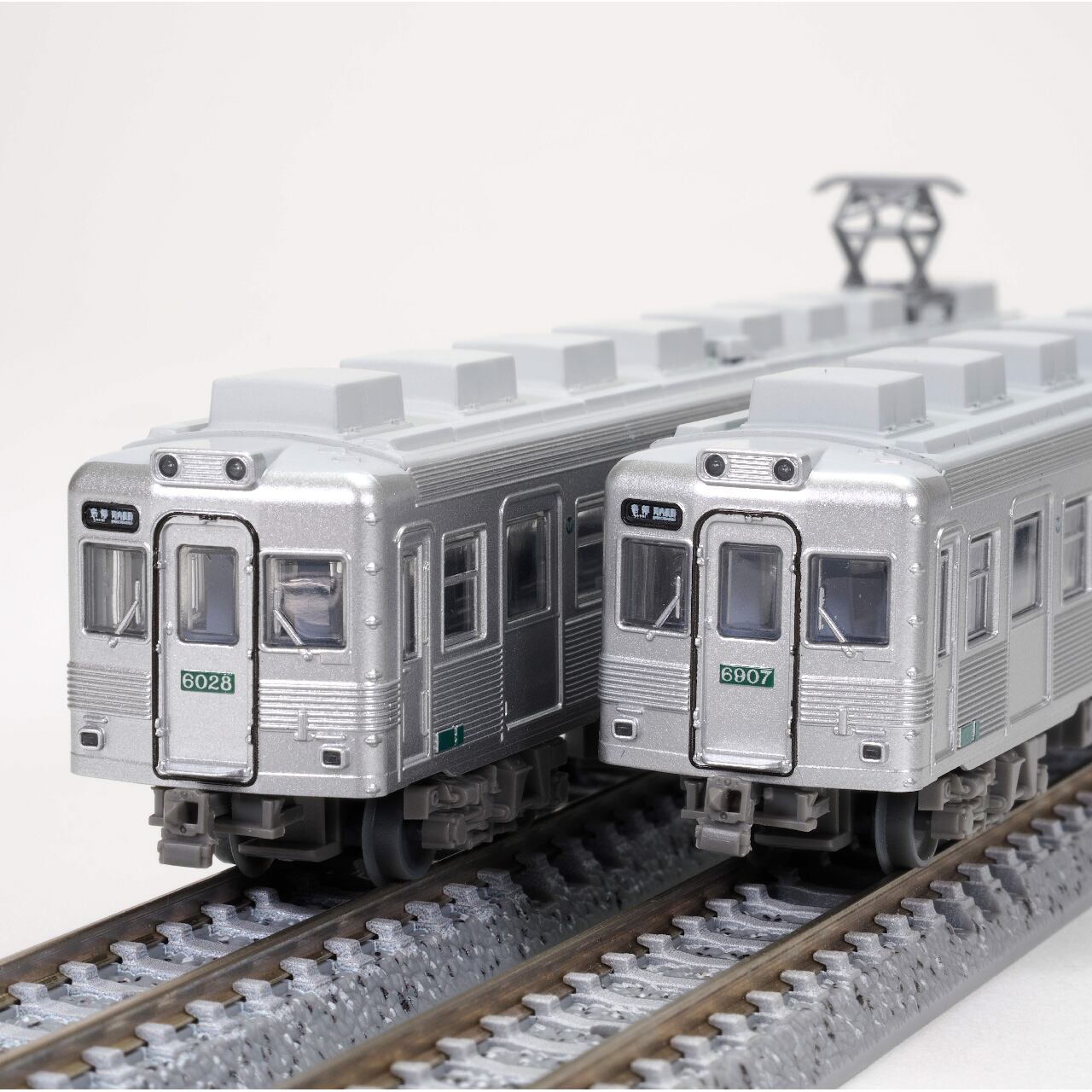 鉄道コレクション 南海電気鉄道6000系 なつかしのステンレス無塗装 4両