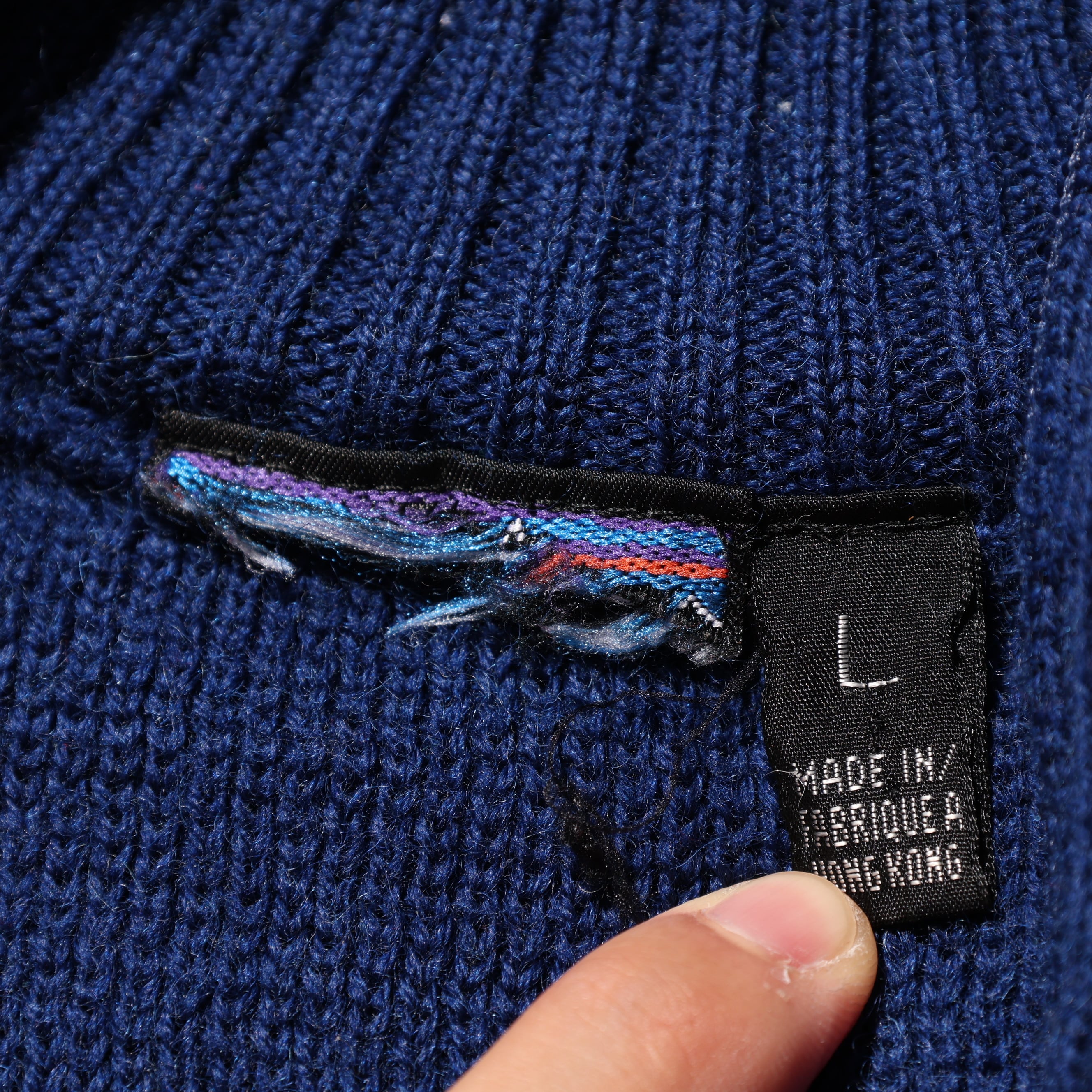 極美品 L 香港製 80s Patagonia アルピニストセーター ドライバーズ