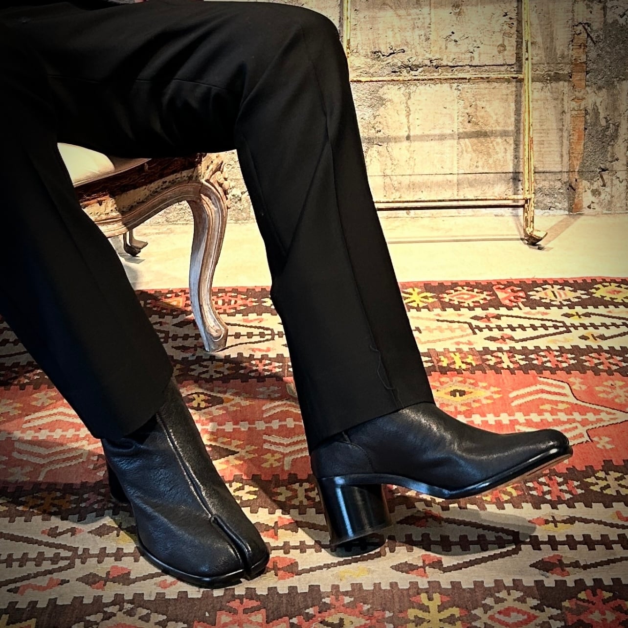 Maison Margiela【メゾン マルジェラ】 タビアンクルブーツ(ヒール6cm