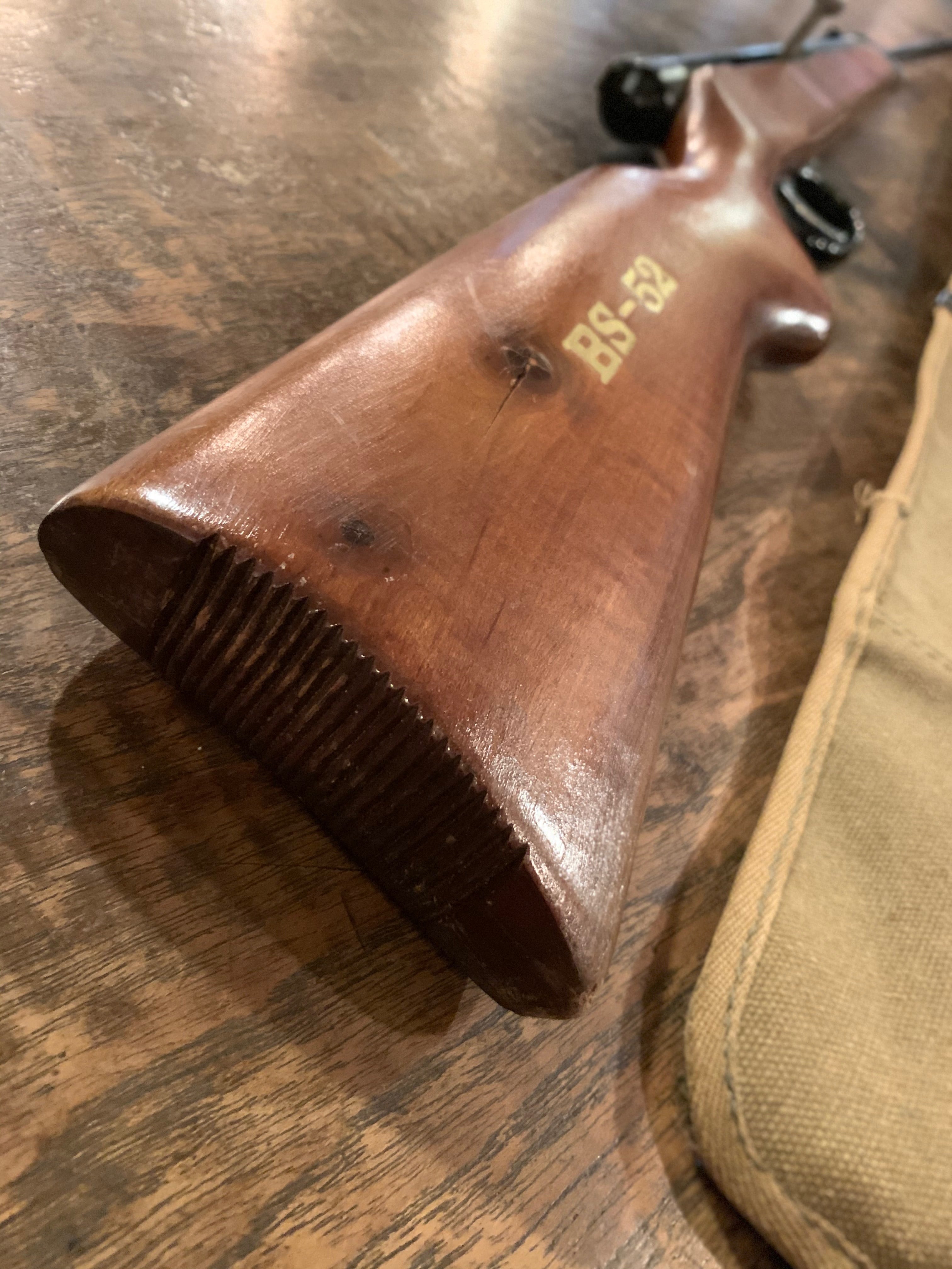 Japan Vinage つづみ弾式 ライフル 銃 BS-52 スポーツ射的 モデルガン