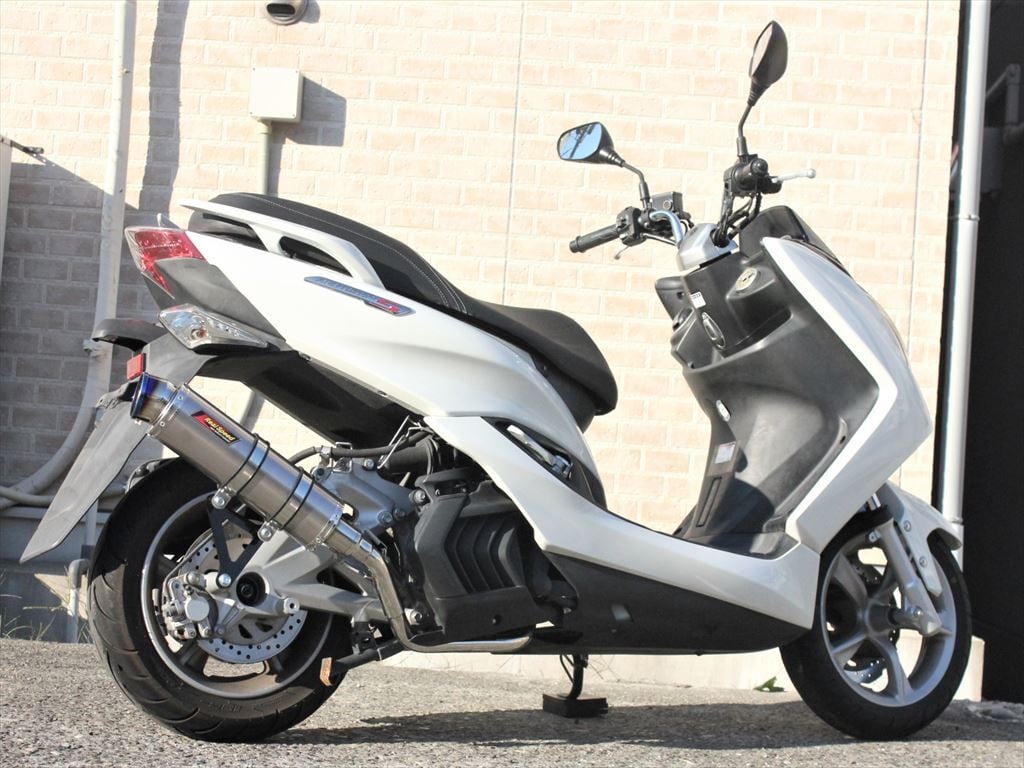 マジェスティS ( SG28J / SG52J ) マフラー メテオ チタン ソリッド