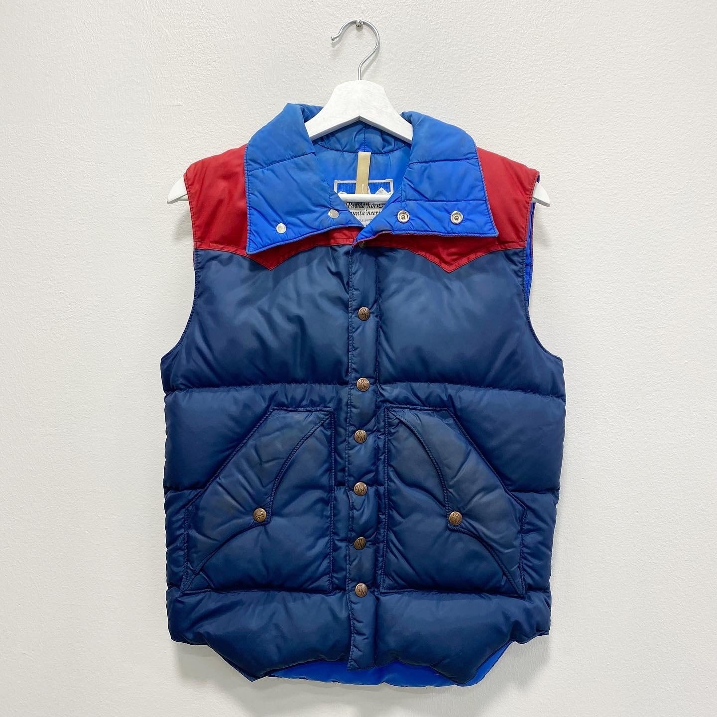 80s Powderhorn Mountaineering Down vest / vintage ビンテージ