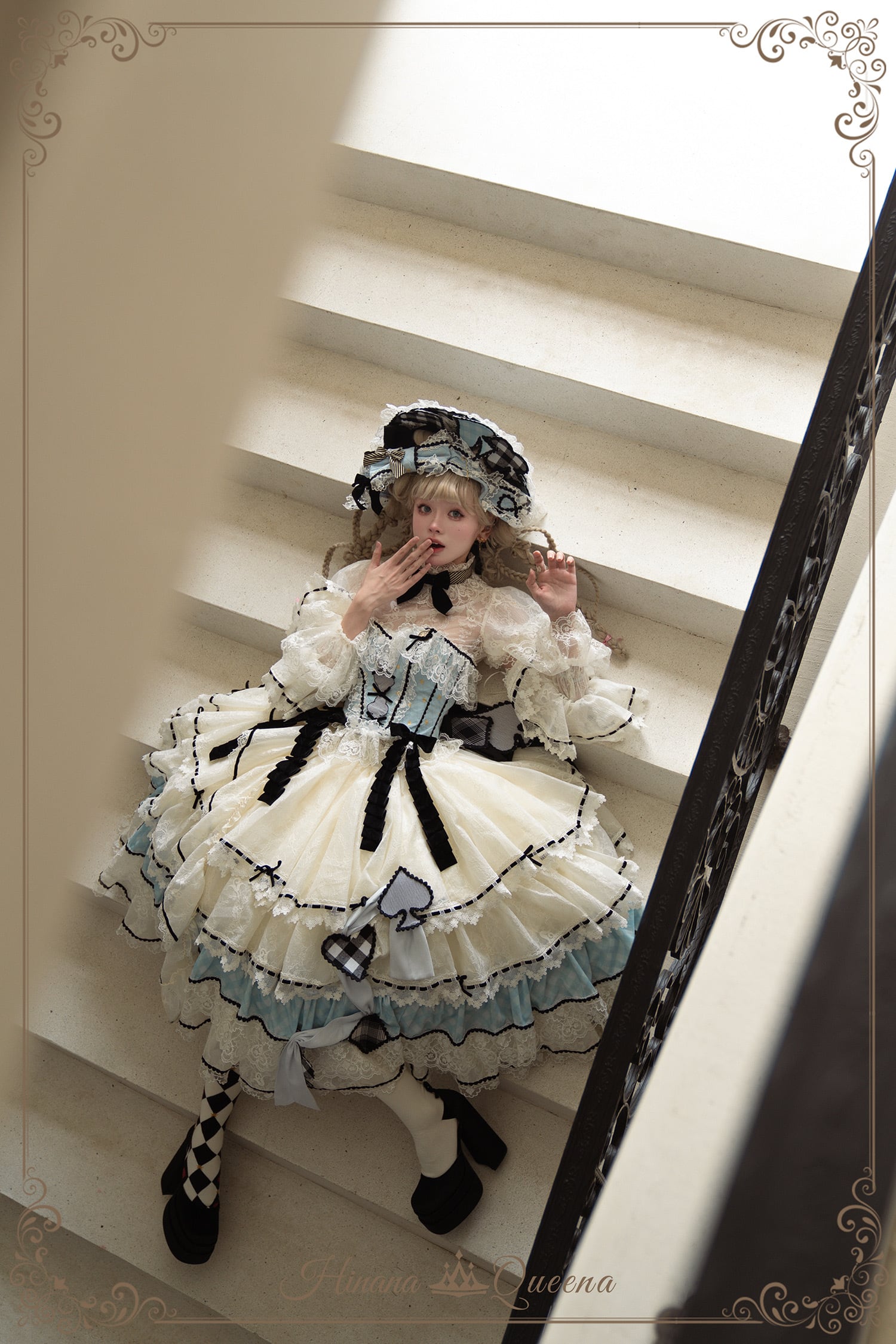 アリス ドレス ロリータ 不思議の国 ゴージャス 夢の国 ティー