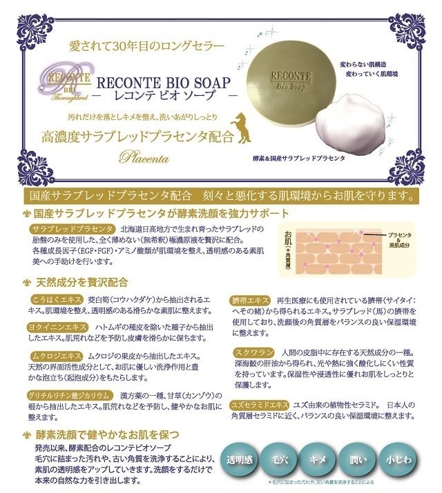 レコンテ ビオ ソープ | happy reconte