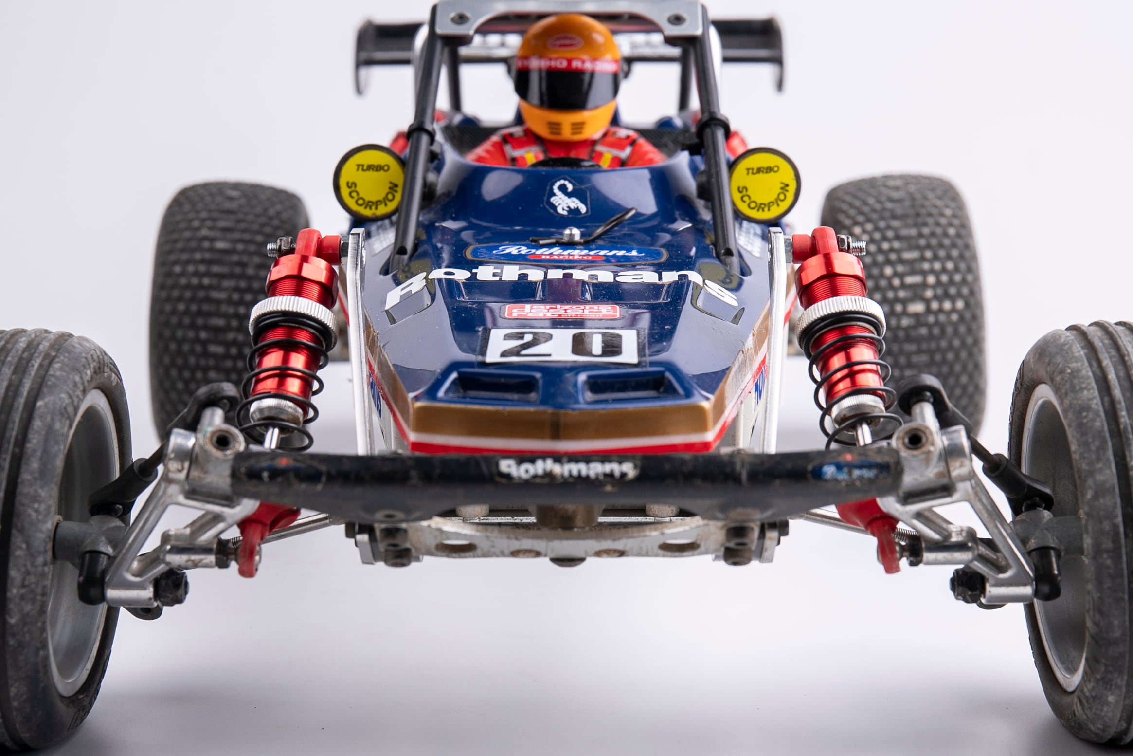 ハードフロントショックステーKYOSHO ターボスコーピオン用ステンレス