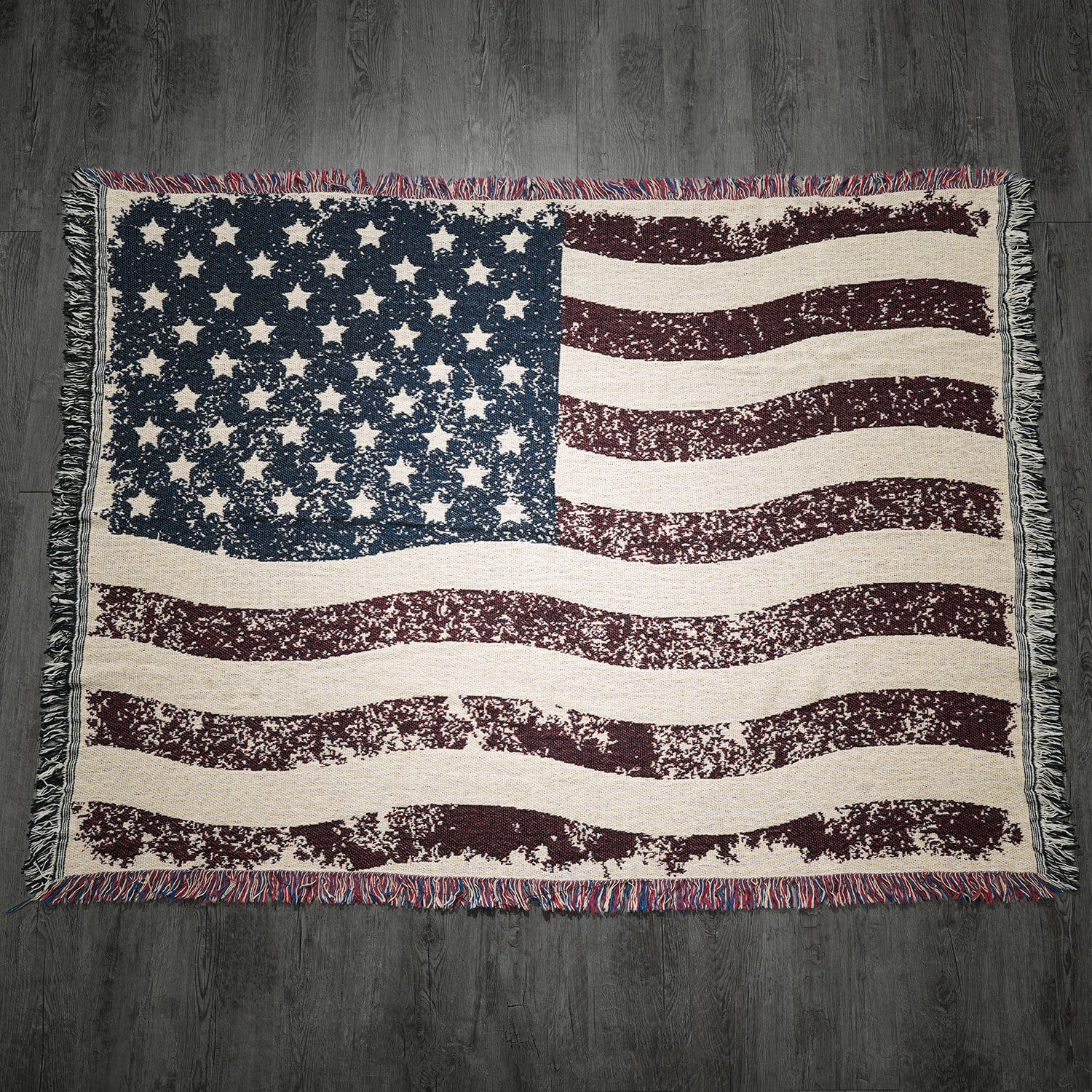 ヴィンテージ ラグ 星条旗デザイン アメリカ国旗 USA アメリカン