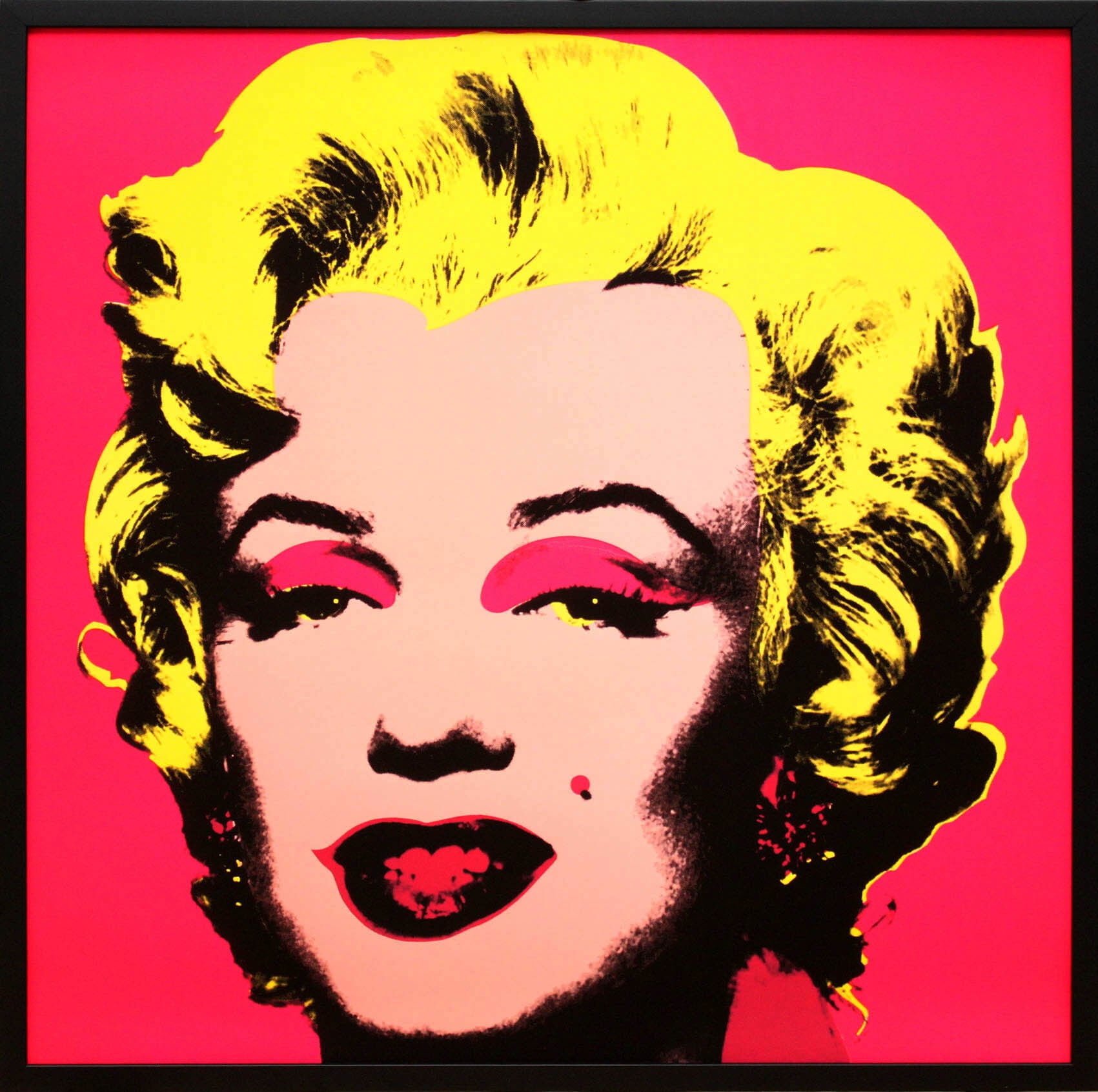 アンディ ウォーホル「マリリン モンロー(ホットピンク)1967」展示用