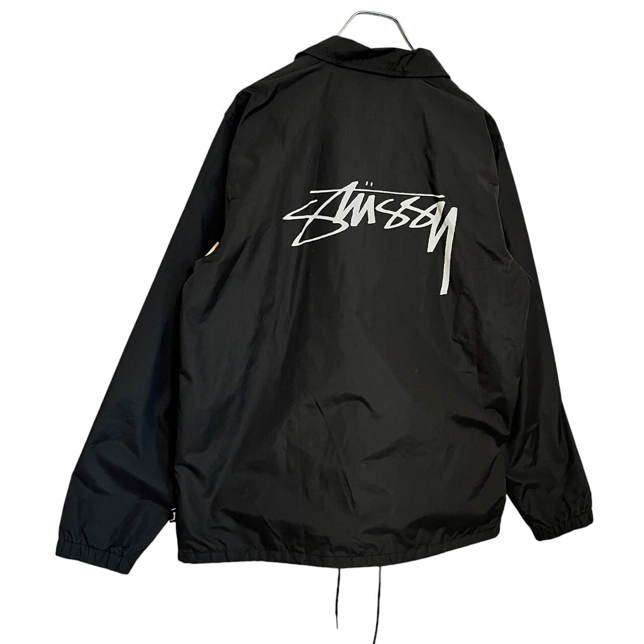 stussy ステューシー コーチジャケット バックロゴ プリントロゴ 刺繍