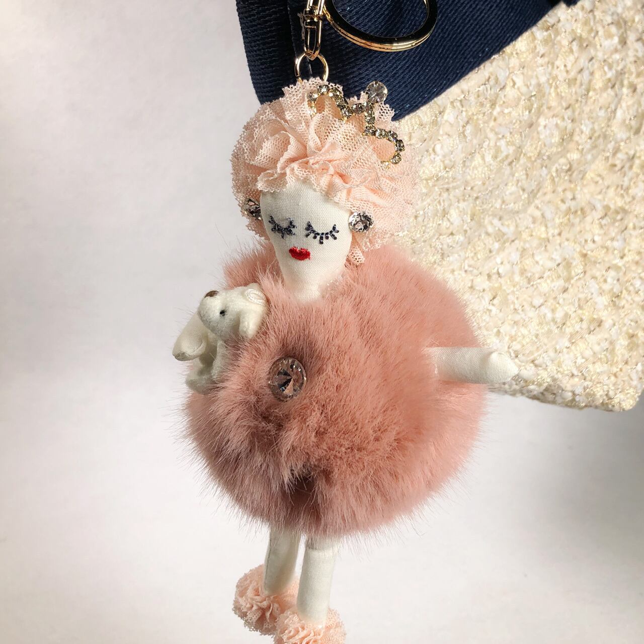 ハンドメイドファードールチャーム | Carnet / 韓国子供服・バッグ・小物