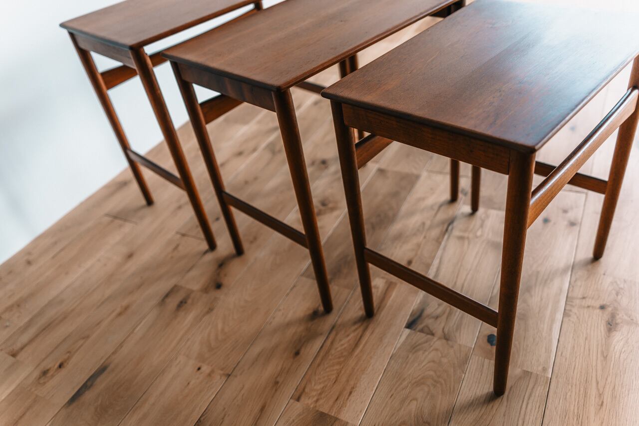 AT40 ネストテーブル｜Hans J Wegner（ウェグナー）｜チーク材